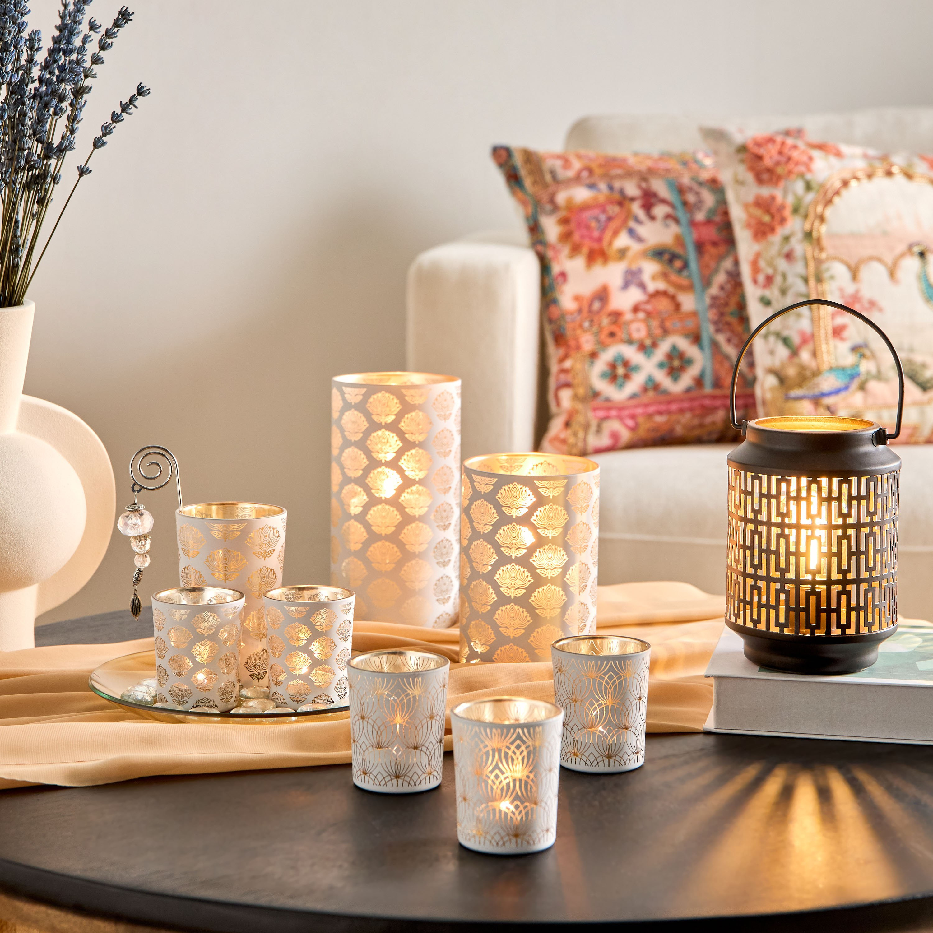 Asher 3-Piece Glass Candleholder Set - 5.5x5.5x6.7 cm-hbxlivingroom-decorandaccessories-candleholders-image-4