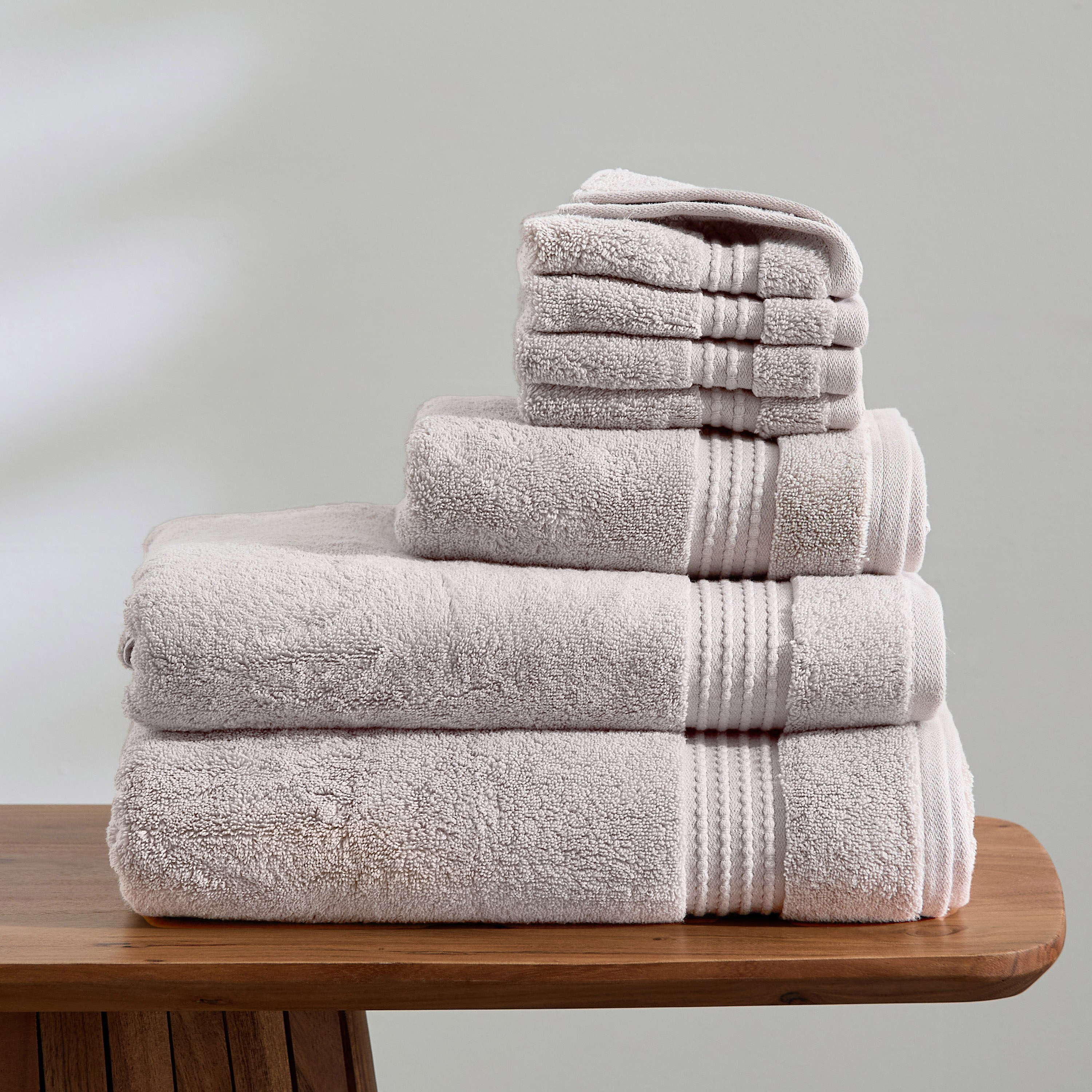 Cloud Soft Serene Zero Twist 4-Piece Face Towel Set - 30x30 cm-hbxbathroom-bathroomtextiles-image-5