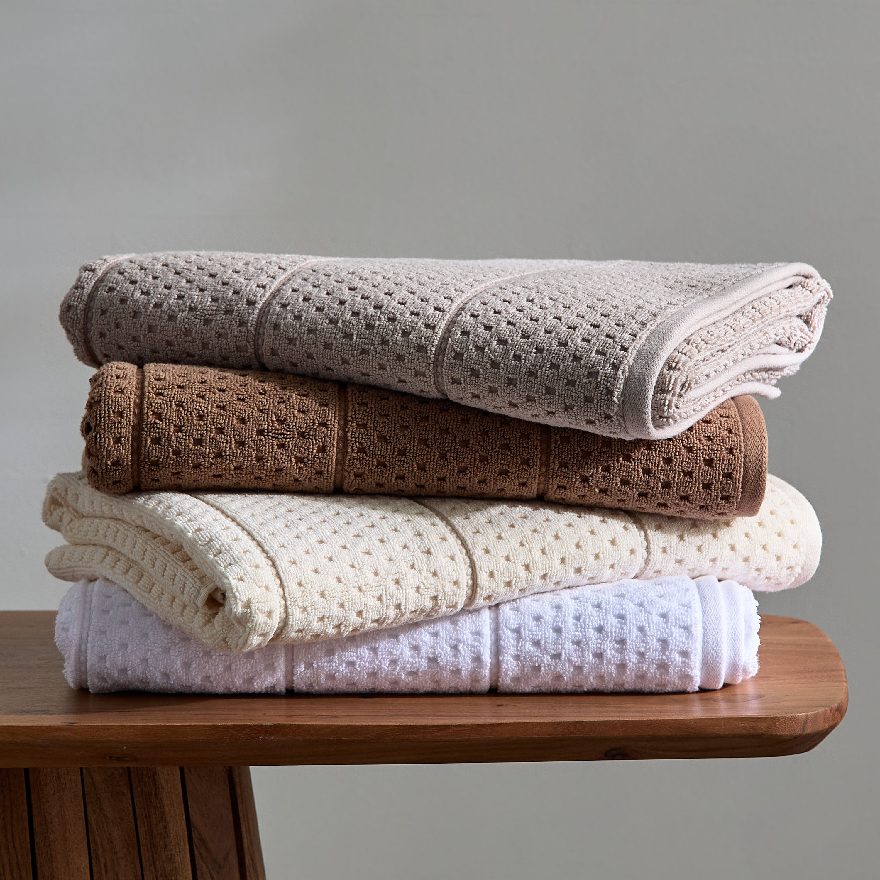 منشفة حمام بارزة الملمس خالية من الالتواءات من كلاود سوفت - 70×140 سم-hbxbathroom-bathroomtextiles-image-5
