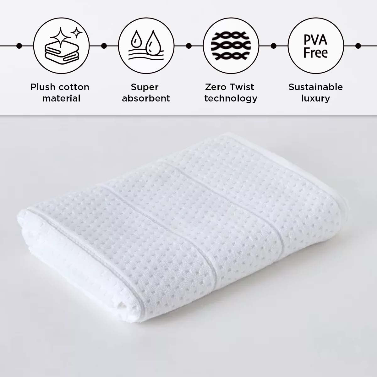 منشفة حمام بارزة الملمس خالية من الالتواءات من كلاود سوفت - 70×140 سم-hbxbathroom-bathroomtextiles-image-4