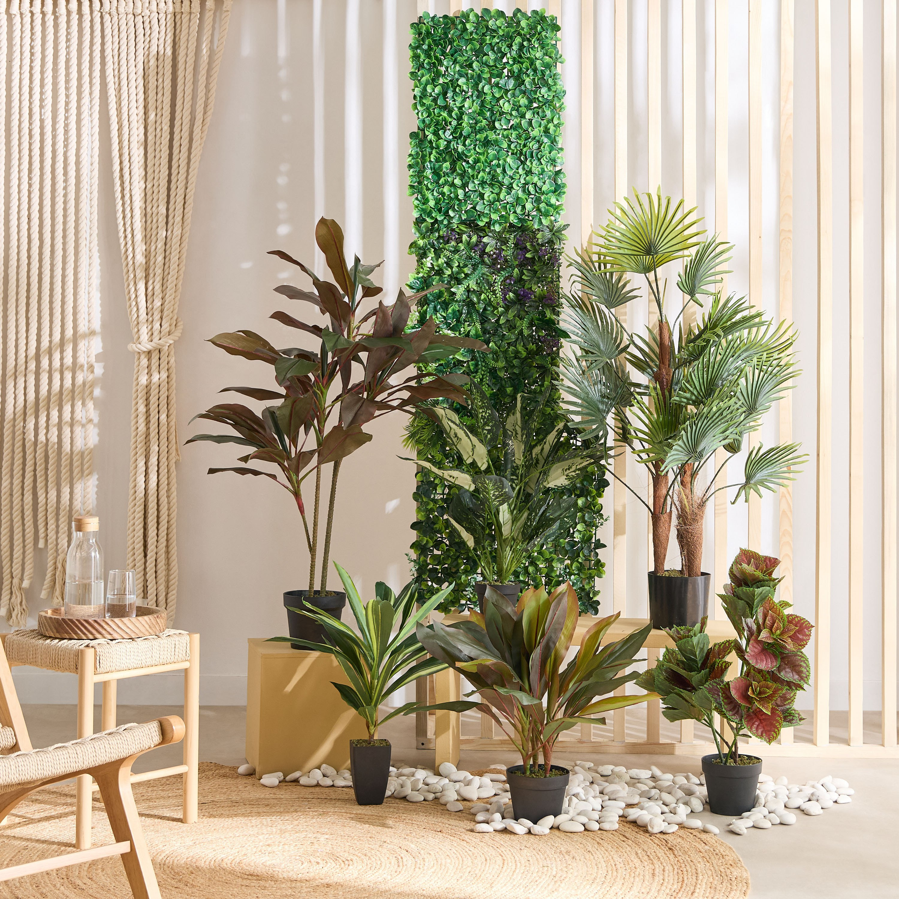 نبات دراسينا فراجرانس صناعي مع وعاء من تريتون ريل تاتش - 30x30x58 سم-hbxhomeware-hbxdecorandfurnishings-image-4