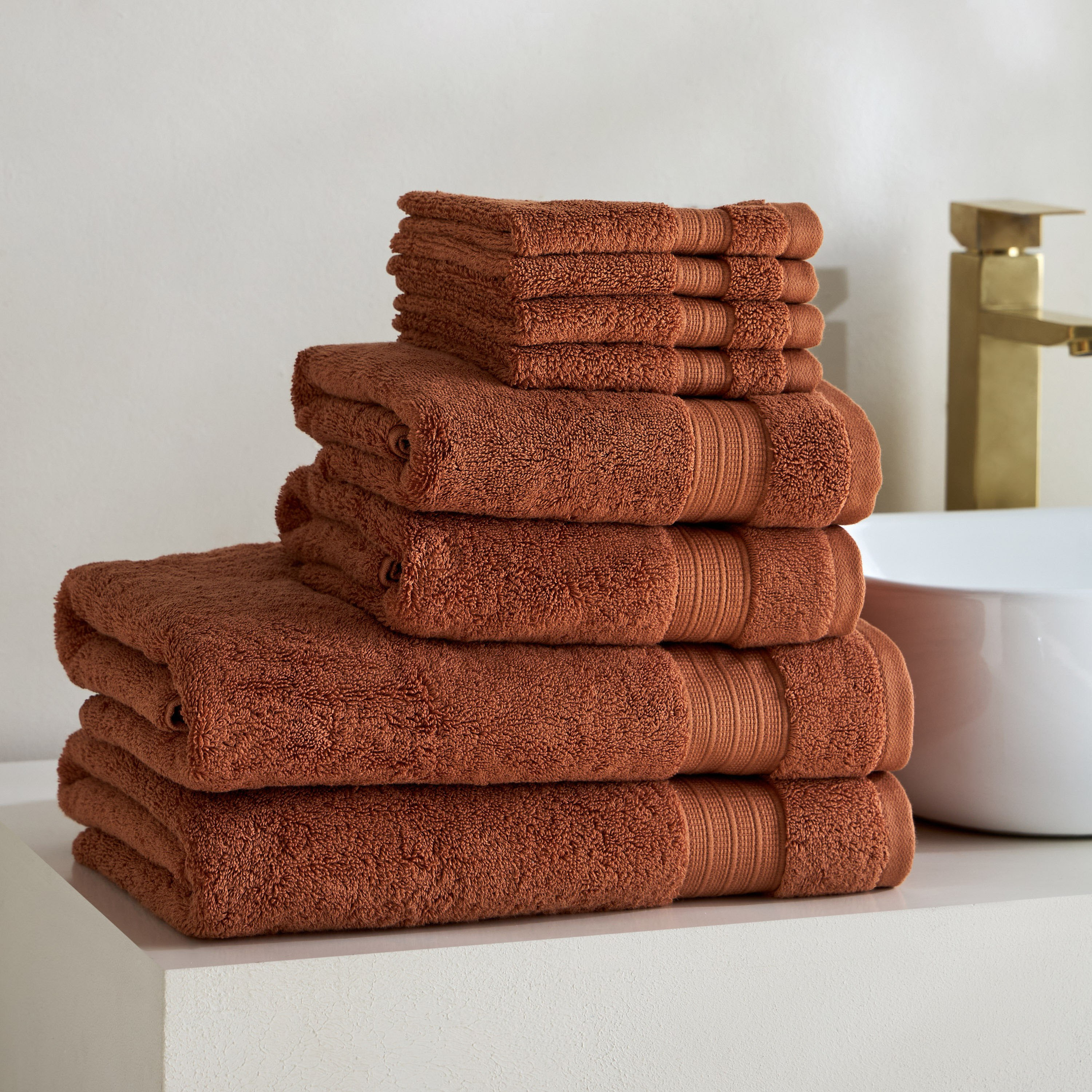 مجموعة مناشف وجه 4 قطع من إير ريتش - 30x30 سم-hbxbathroom-bathroomtextiles-image-5