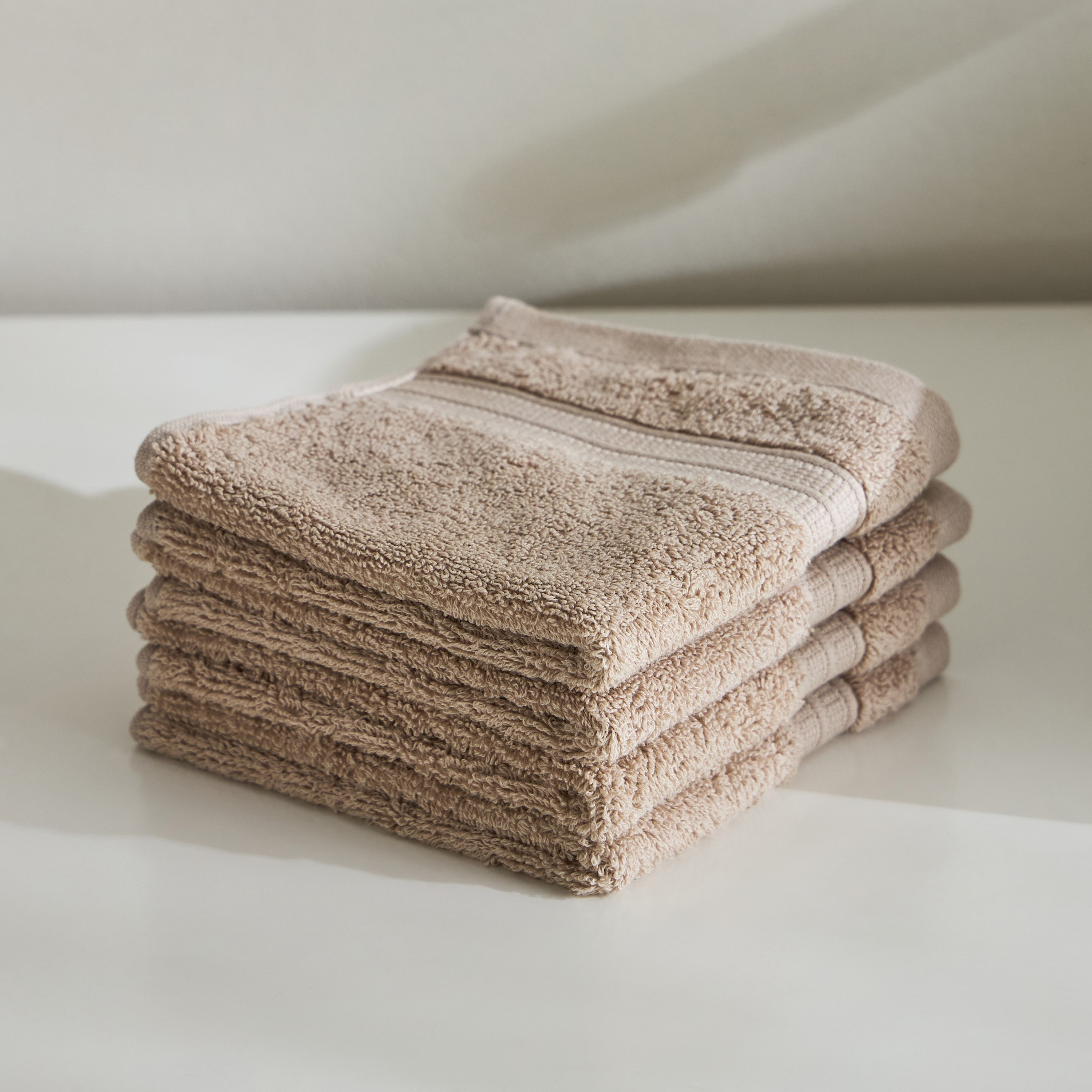 Air Rich 4-Piece Face Towel Set - 30x30 cm-hbxbathroom-bathroomtextiles-image-1
