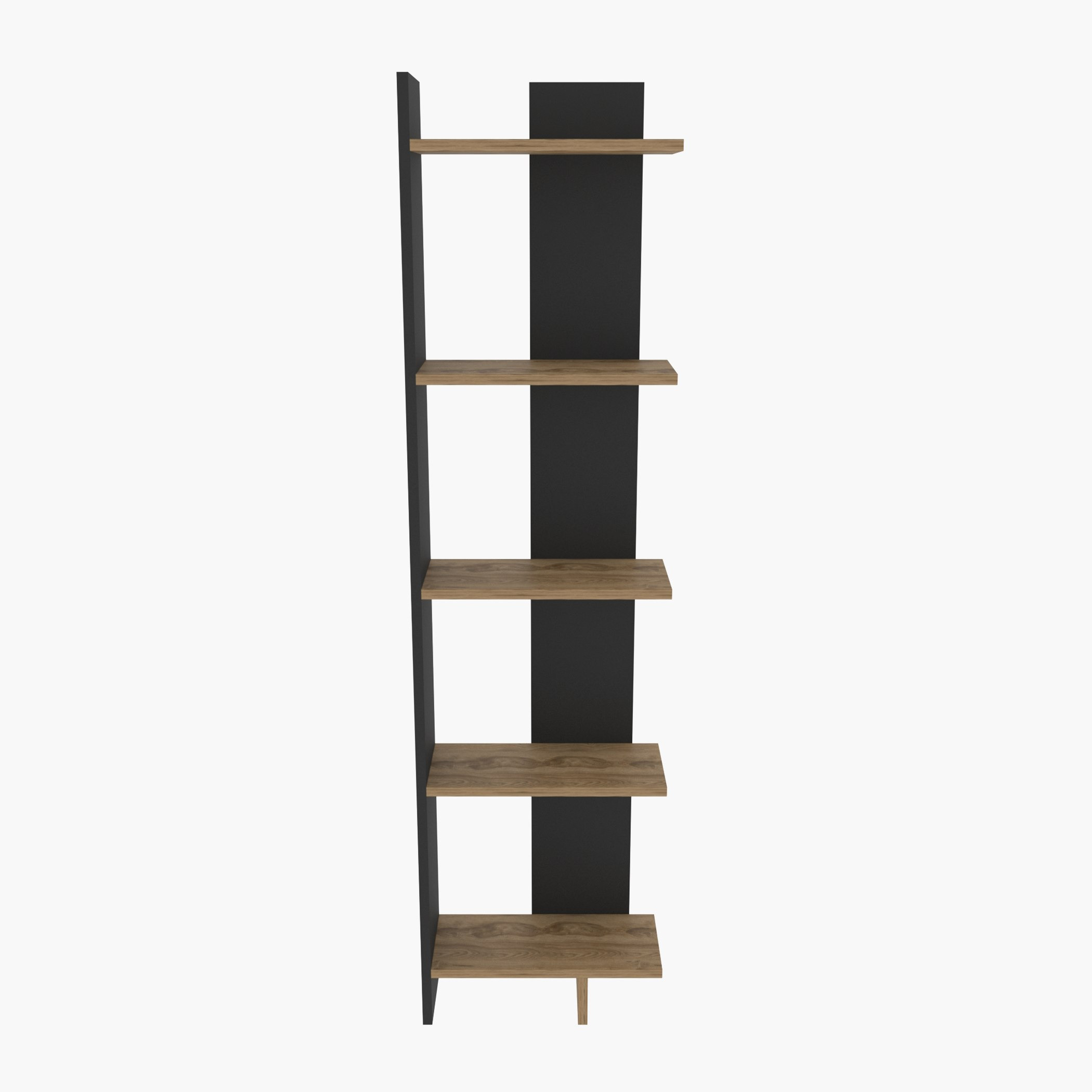 خزانة كتب ركنيّة 5 مستويات من مودوليكس ألفا-hbxfurniture-office-bookcases-image-5