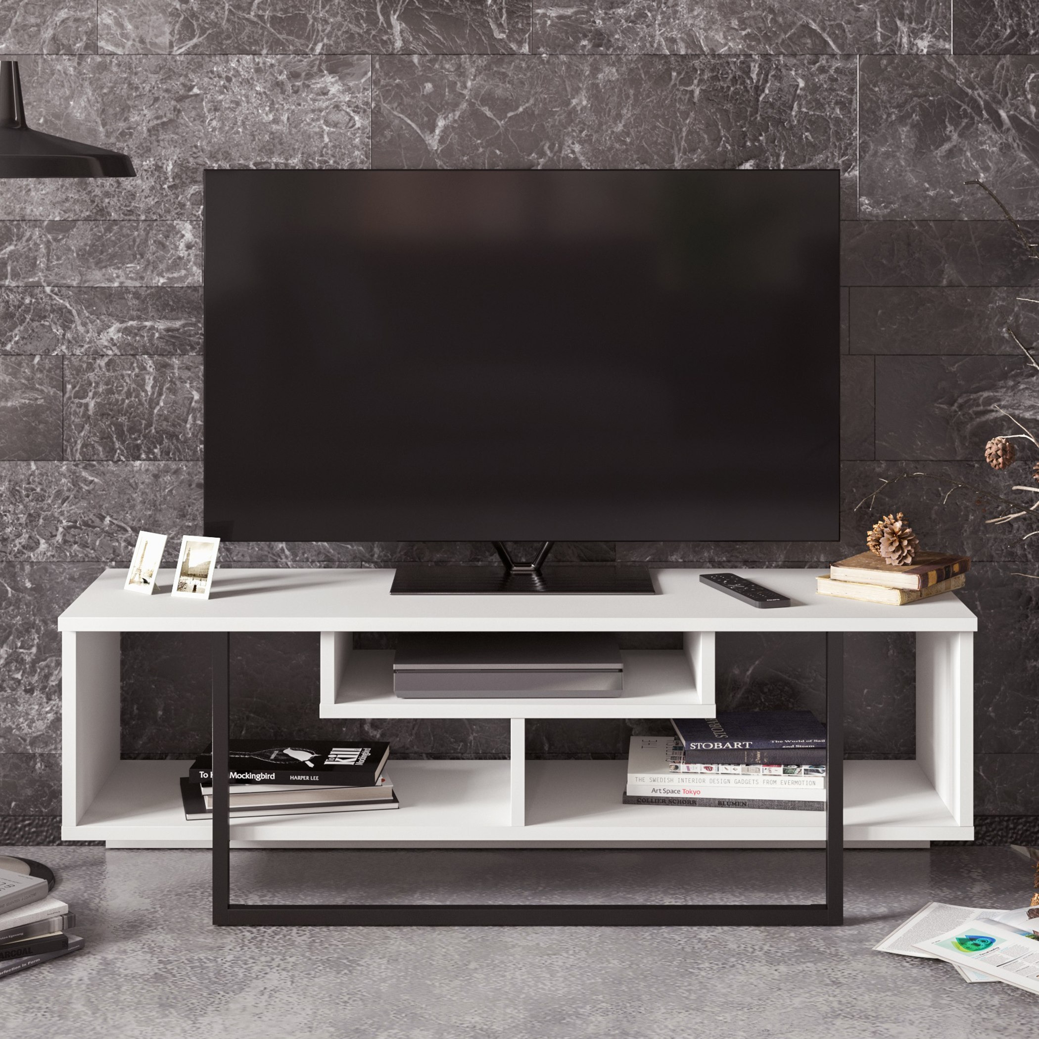 وحدة تلفزيون حتى 50 بوصة 1.2 متر من مودوليكس دايل-hbxlivingroom-mediaunitsandstorage-tvunits-image-1