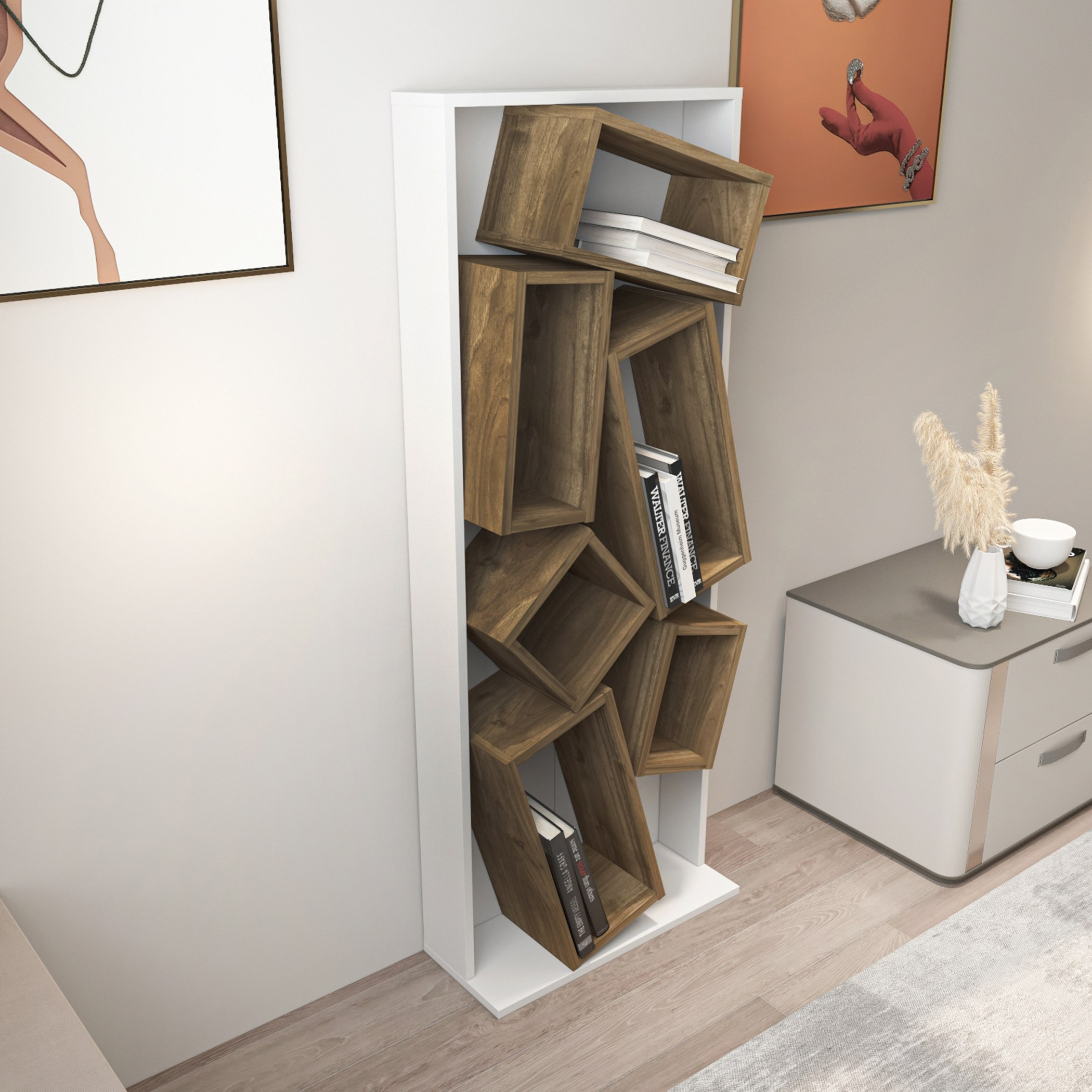 خزانة كتب من مودوليكس أوهايو-hbxfurniture-office-bookcases-image-3