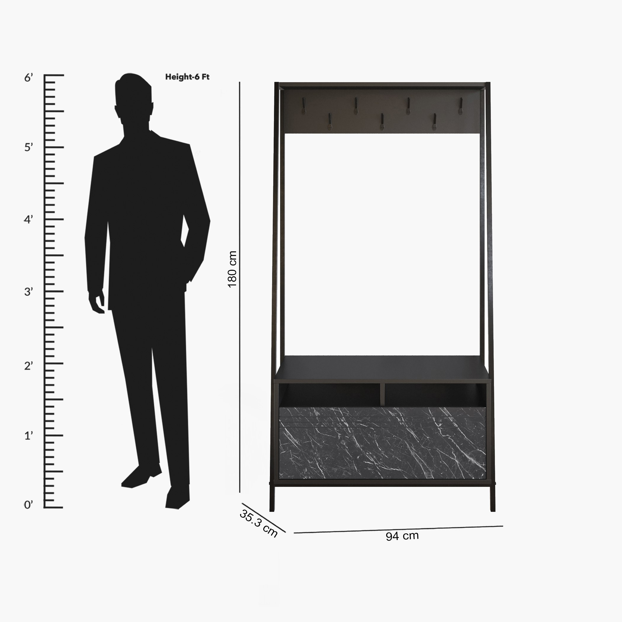 Modulix Alfa Coat Hanger and Shoe Cabinet-hbxbedroom-shoecabinetsandracks-image-8