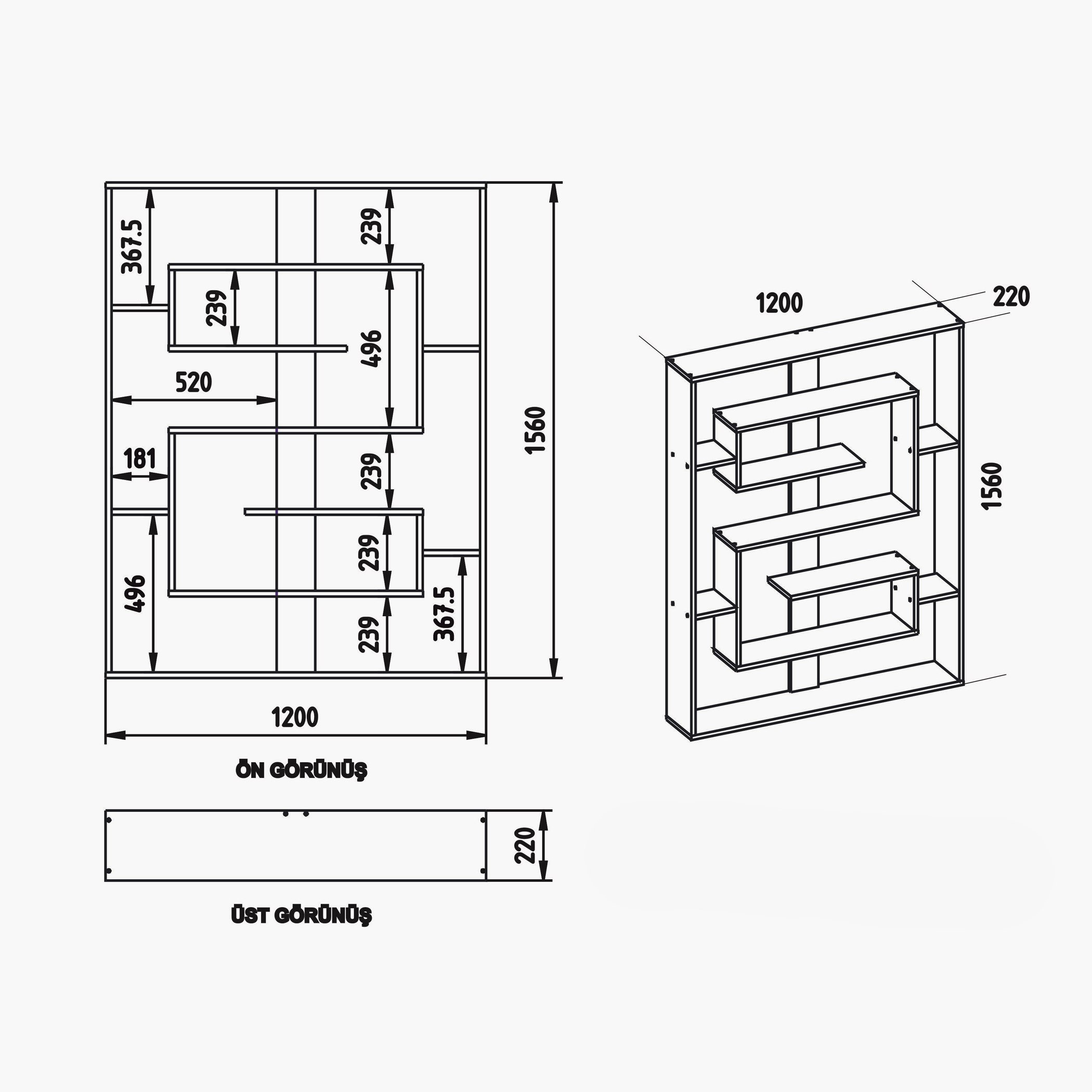 خزانة كتب من مودوليكس أوبس-hbxfurniture-office-bookcases-image-6