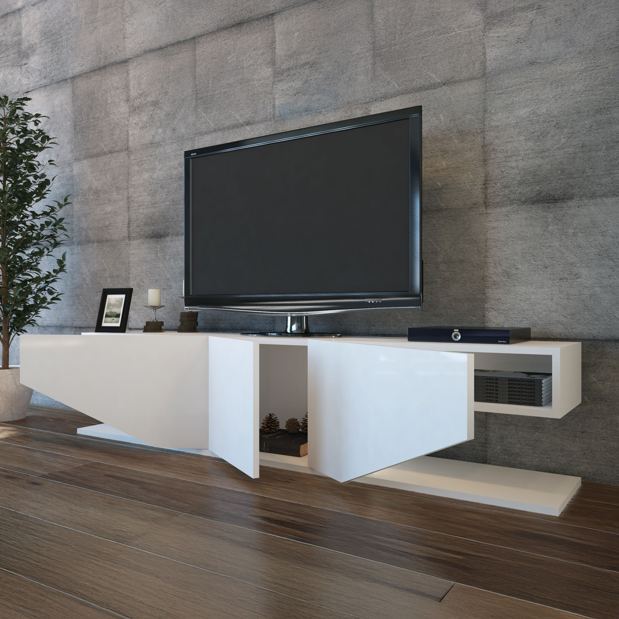 Modulix Opus 1.8 Metre TV Unit for TVs up to 75 inches-hbxlivingroom-mediaunitsandstorage-tvunits-image-2