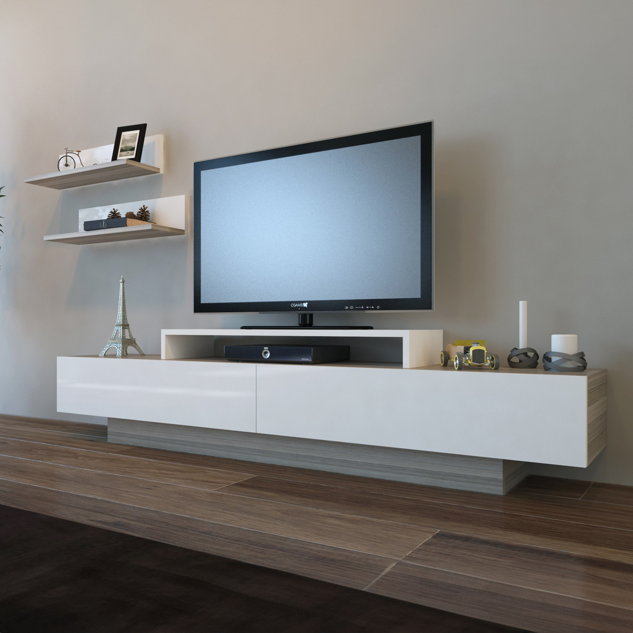 Modulix Maple 1.8 Metre TV Unit for TVs up to 75 inches-hbxlivingroom-mediaunitsandstorage-tvunits-image-2