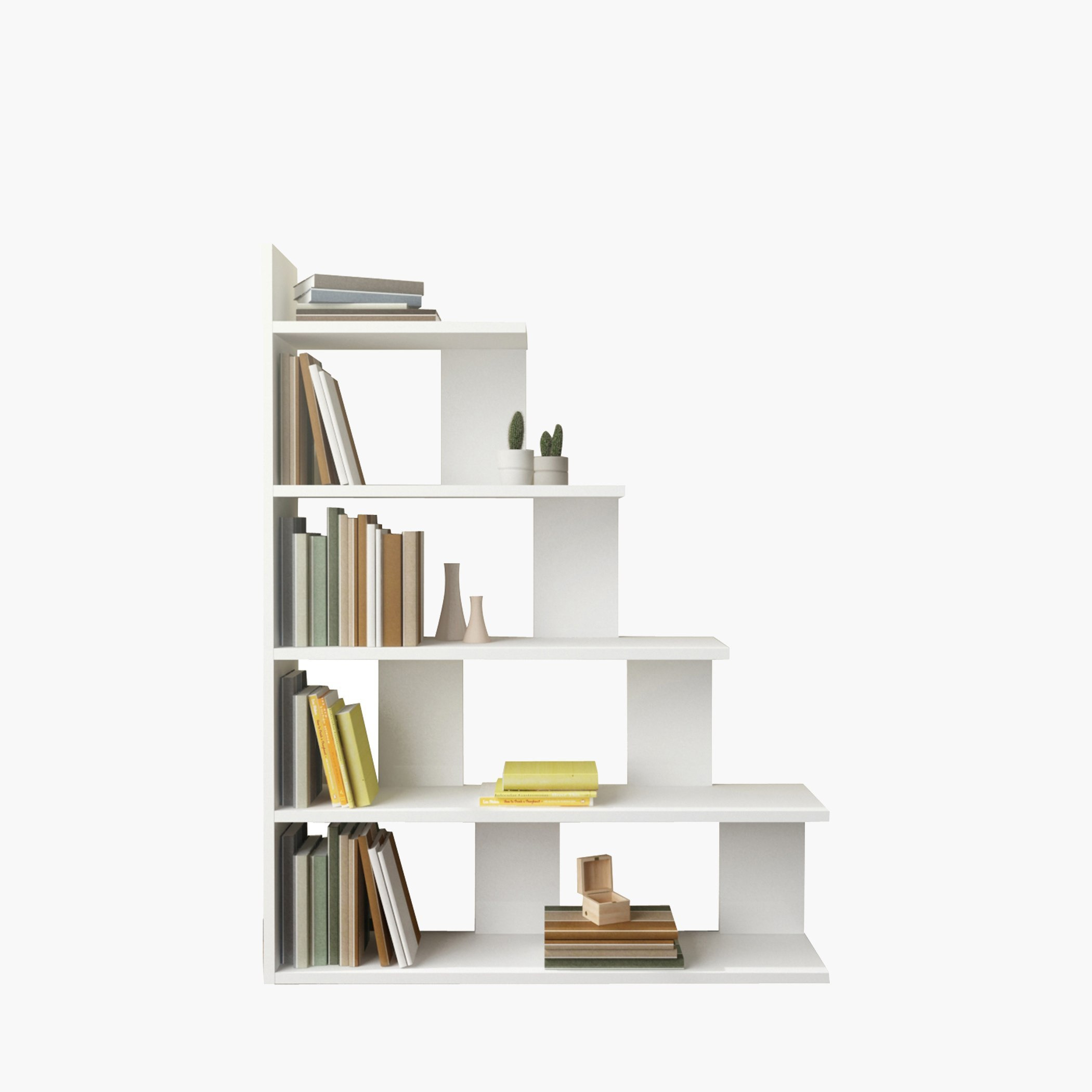Modulix Opus Step Bookcase-hbxfurniture-office-bookcases-image-4