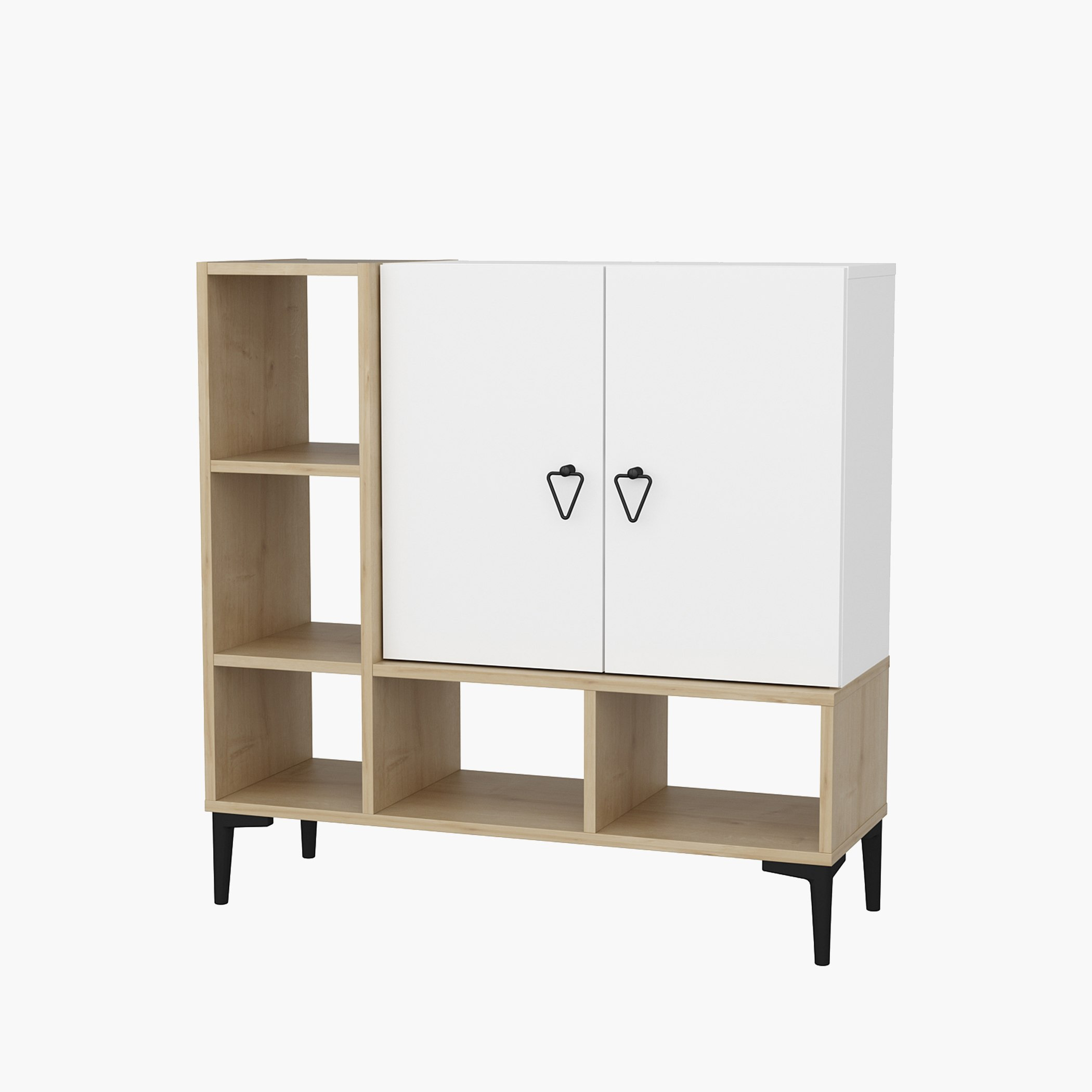 Modulix Ohio 2-Door Multipurpose/Shoe Cabinet - 15 Pairs-hbxbedroom-shoecabinetsandracks-image-5