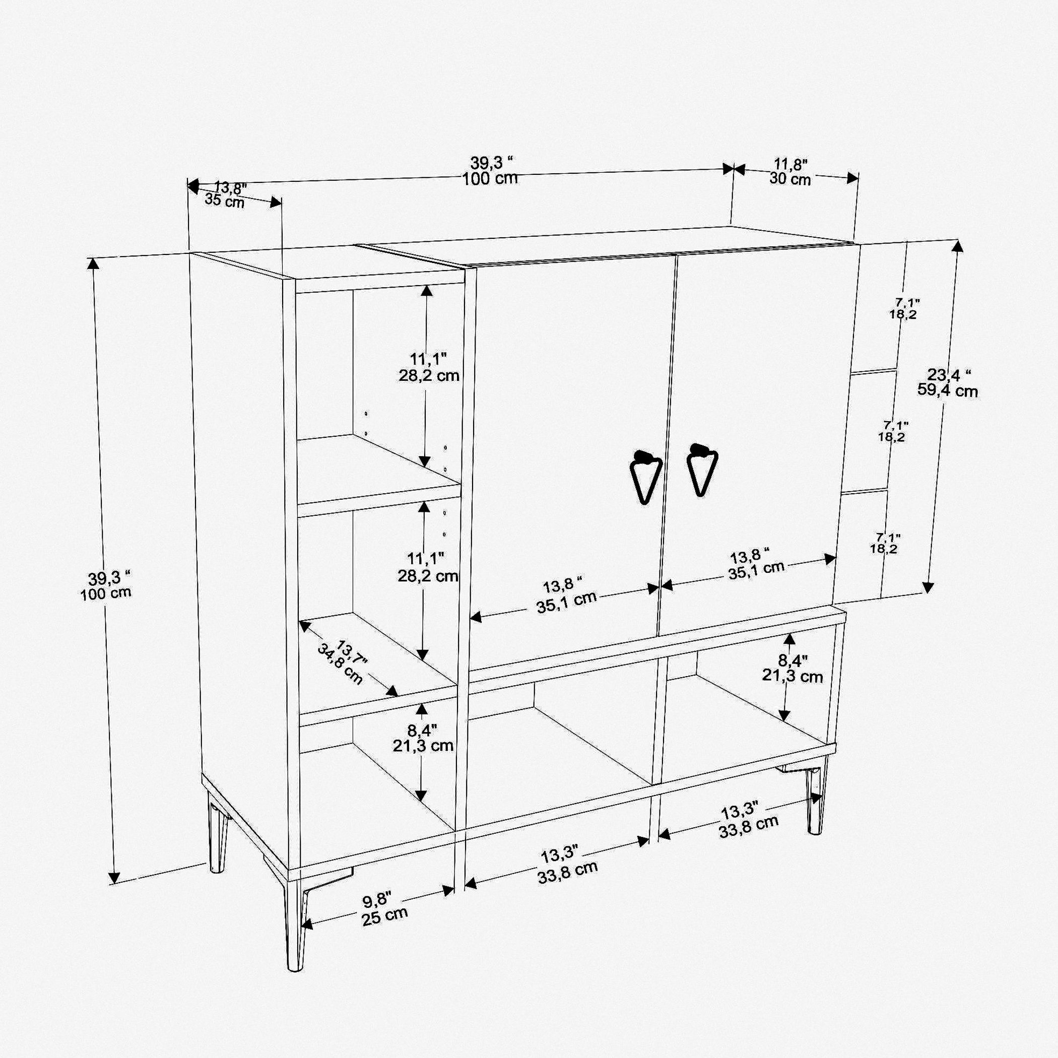 Modulix Ohio 2-Door Multipurpose/Shoe Cabinet - 15 Pairs-hbxbedroom-shoecabinetsandracks-image-8