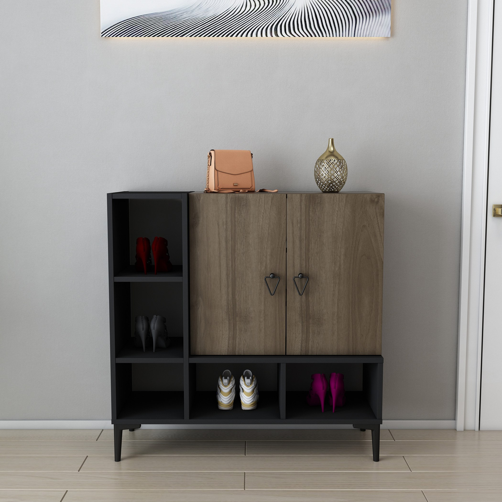 Modulix Ohio 2-Door Multipurpose/Shoe Cabinet - 15 Pairs-PROMO_HB_SA_HBX10_TH1000_NEW_031025-image-1