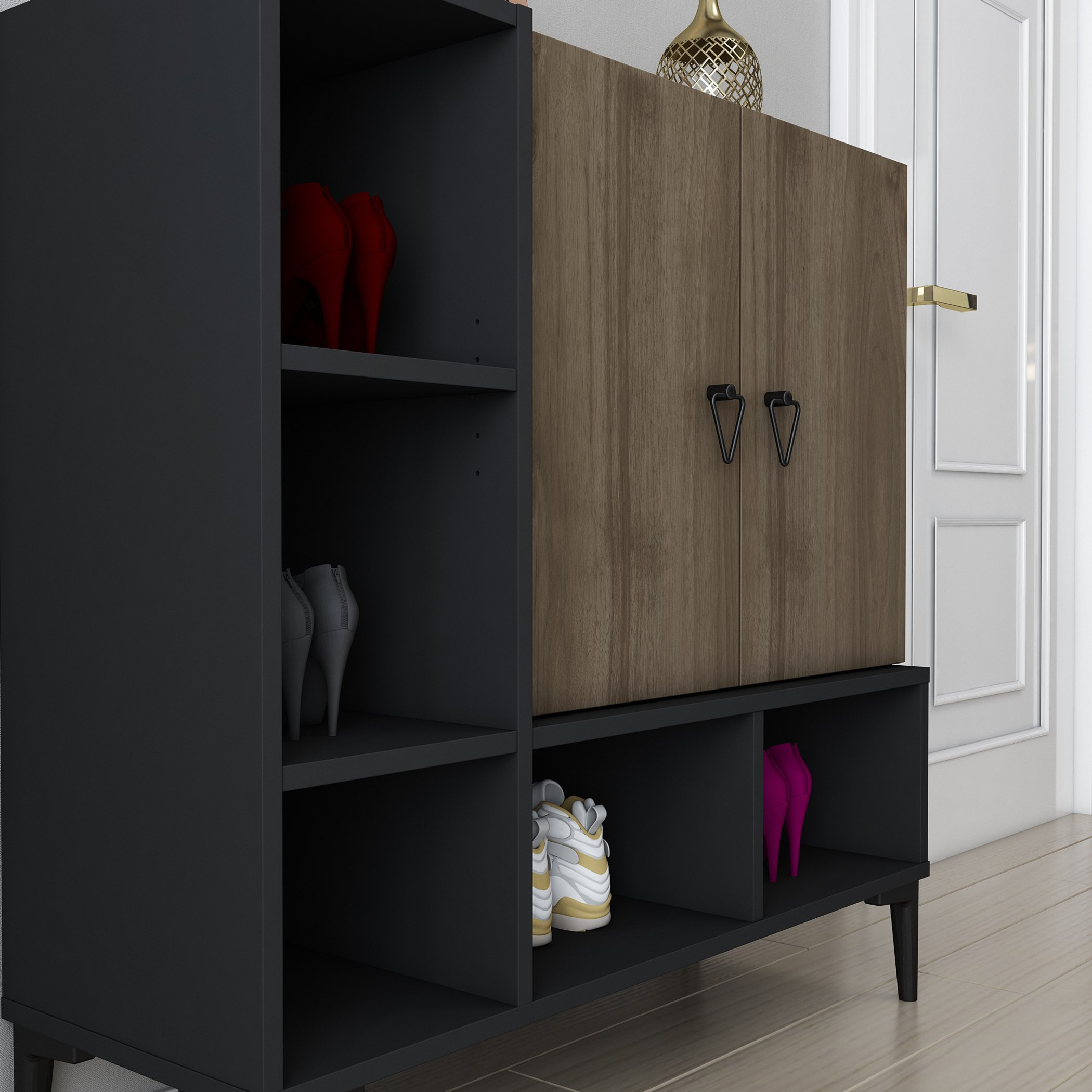 Modulix Ohio 2-Door Multipurpose/Shoe Cabinet - 15 Pairs-PROMO_HB_SA_HBX10_TH1000_NEW_031025-image-3