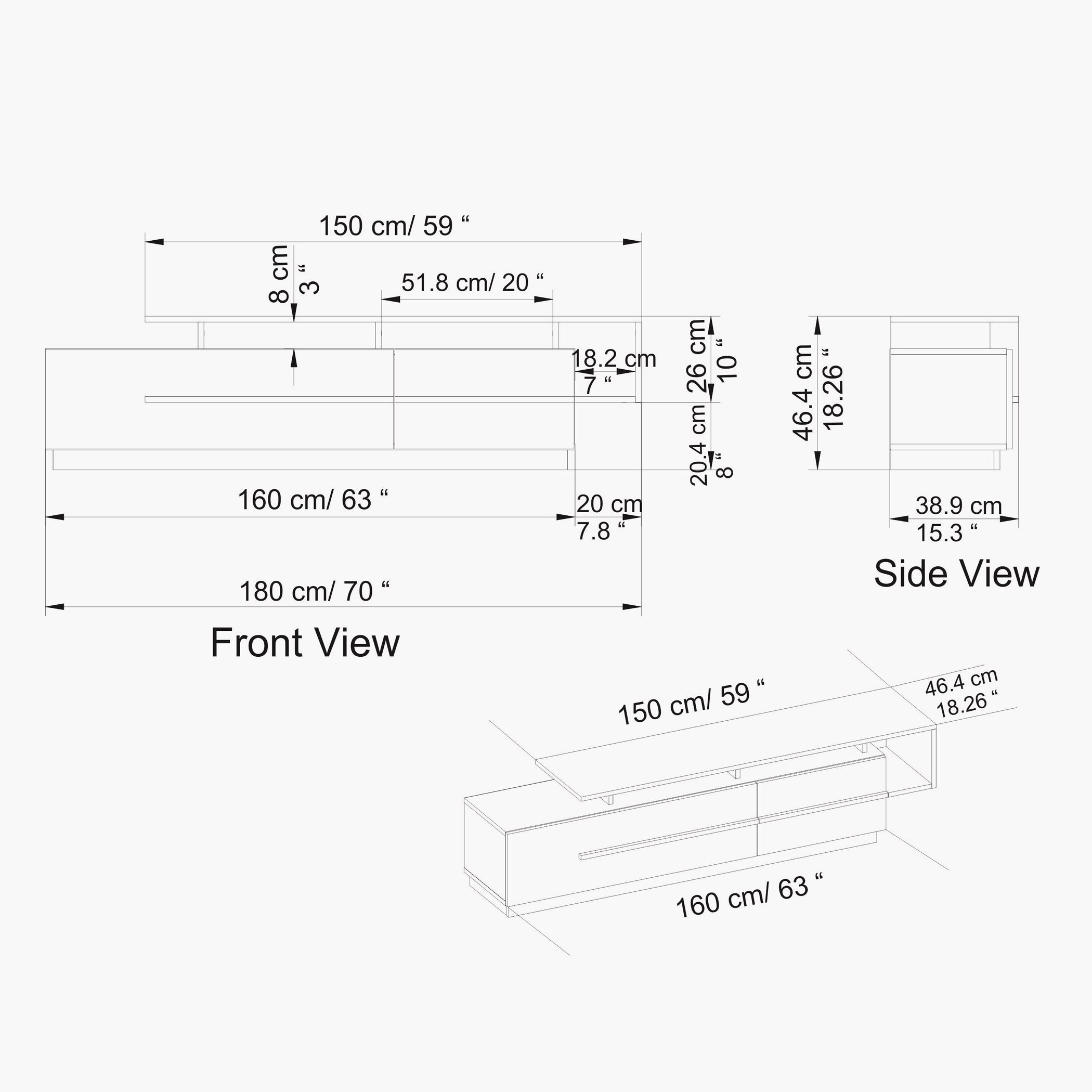 Modulix Ohio 1.8 Metre TV Unit for TVs up to 75 inches-hbxlivingroom-mediaunitsandstorage-tvunits-image-6