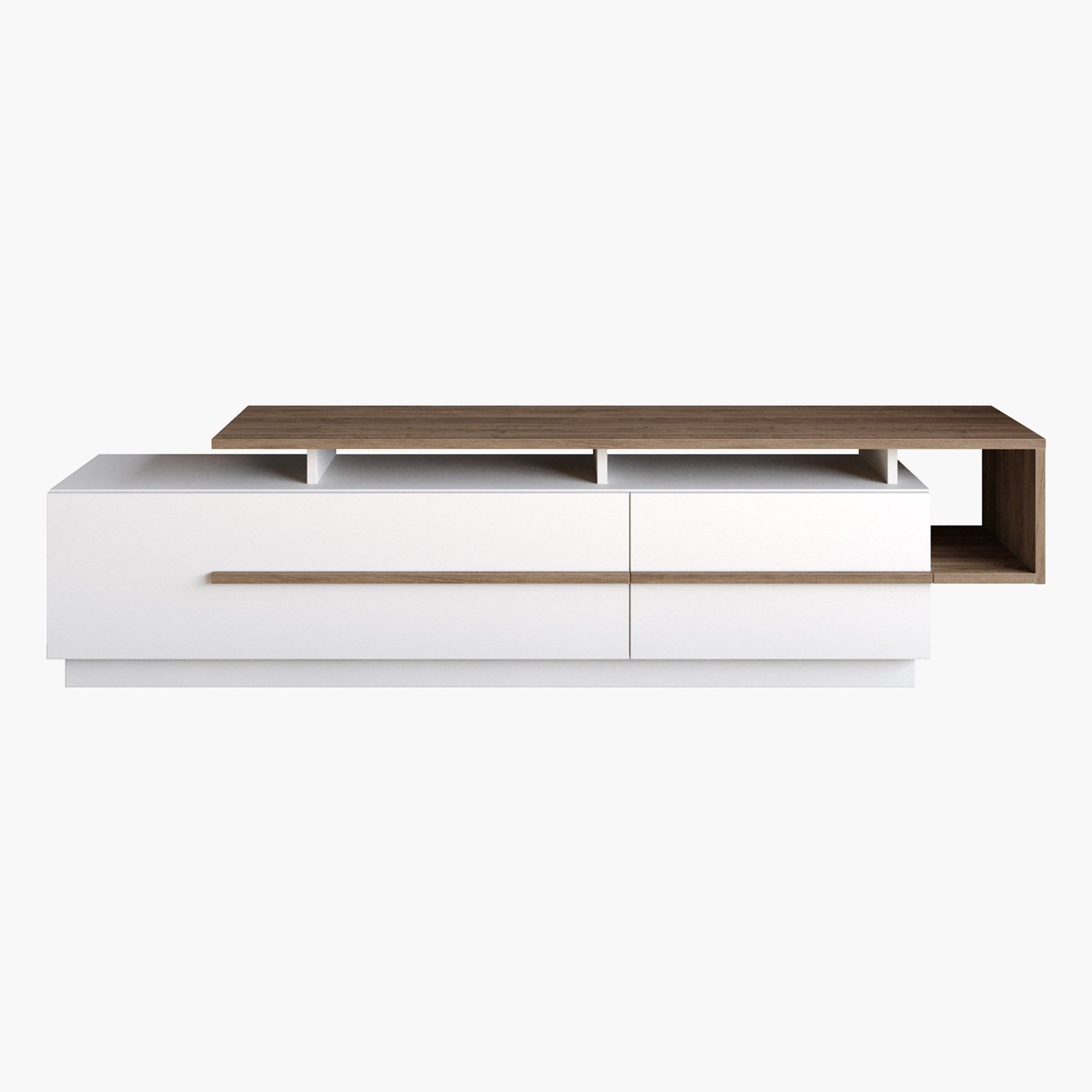 Modulix Ohio 1.8 Metre TV Unit for TVs up to 75 inches-hbxlivingroom-mediaunitsandstorage-tvunits-image-4