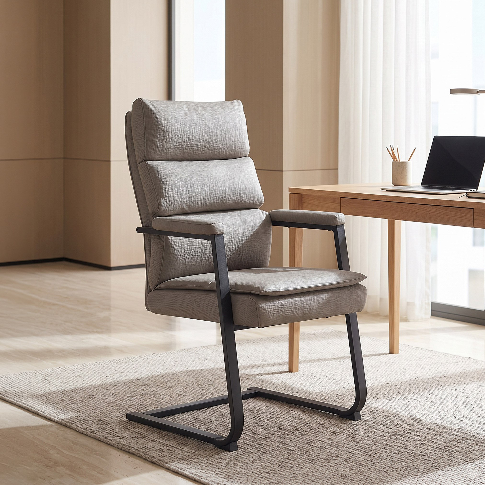 Lincoln Star Visitor Chair-hbxfurniture-office-chairs-image-1