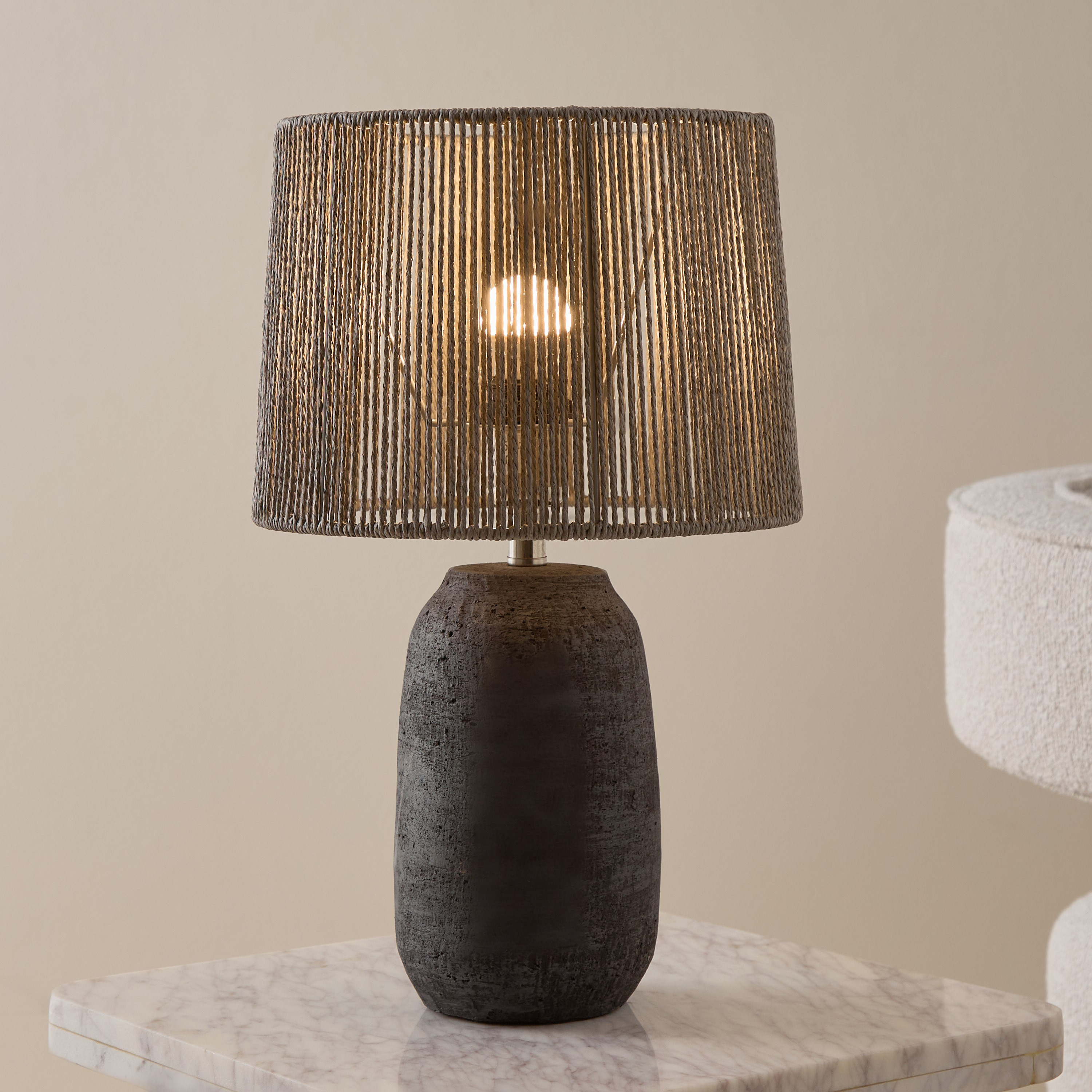 Nash Terracotta Base Table Lamp with Specialty Shade - 28x45 cm-PROMO_HB_AE_B1G1_250925-image-2