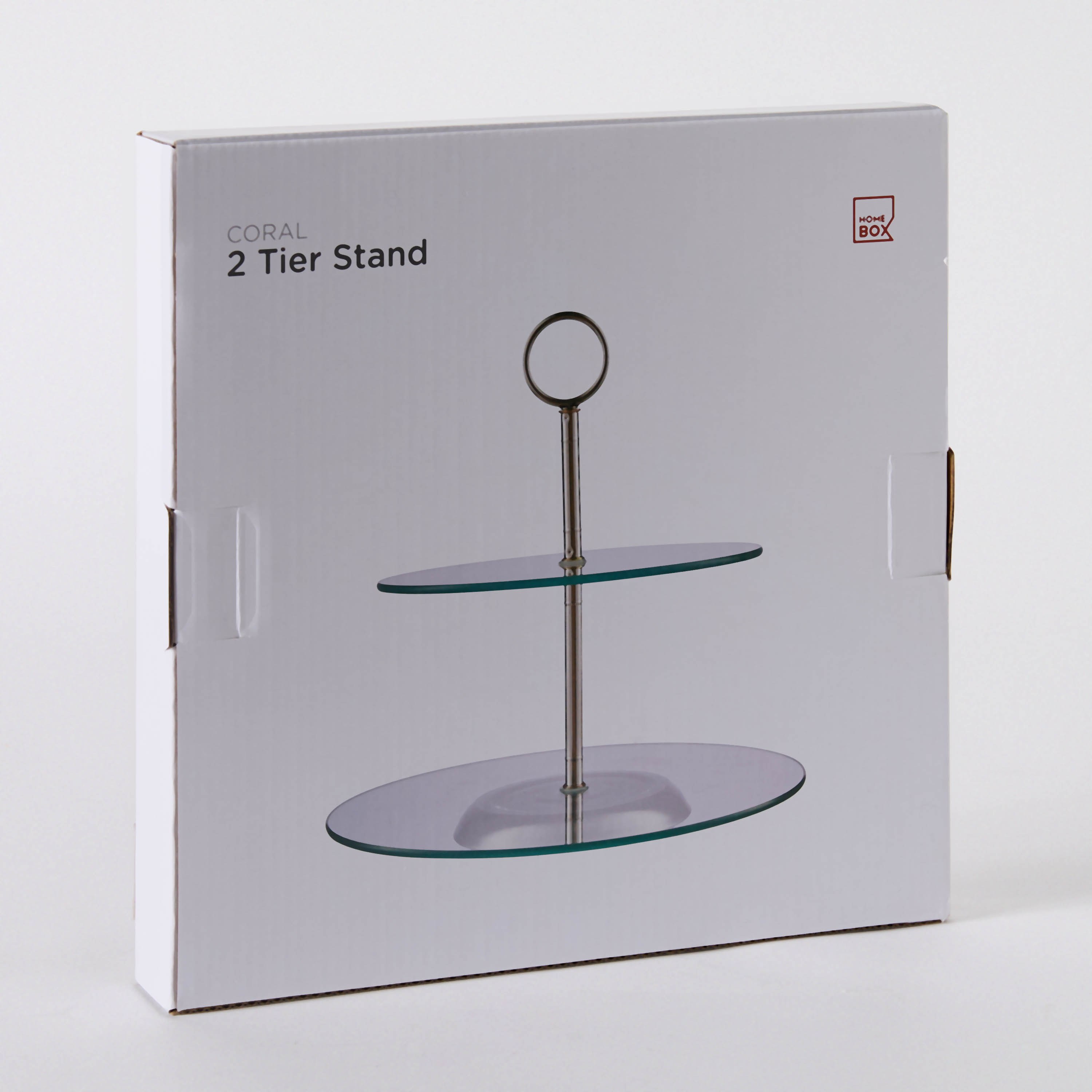 Coral 2-Tier Glass Cake Stand-hbxdecorandfurnishings-tabletop-serveware-image-6