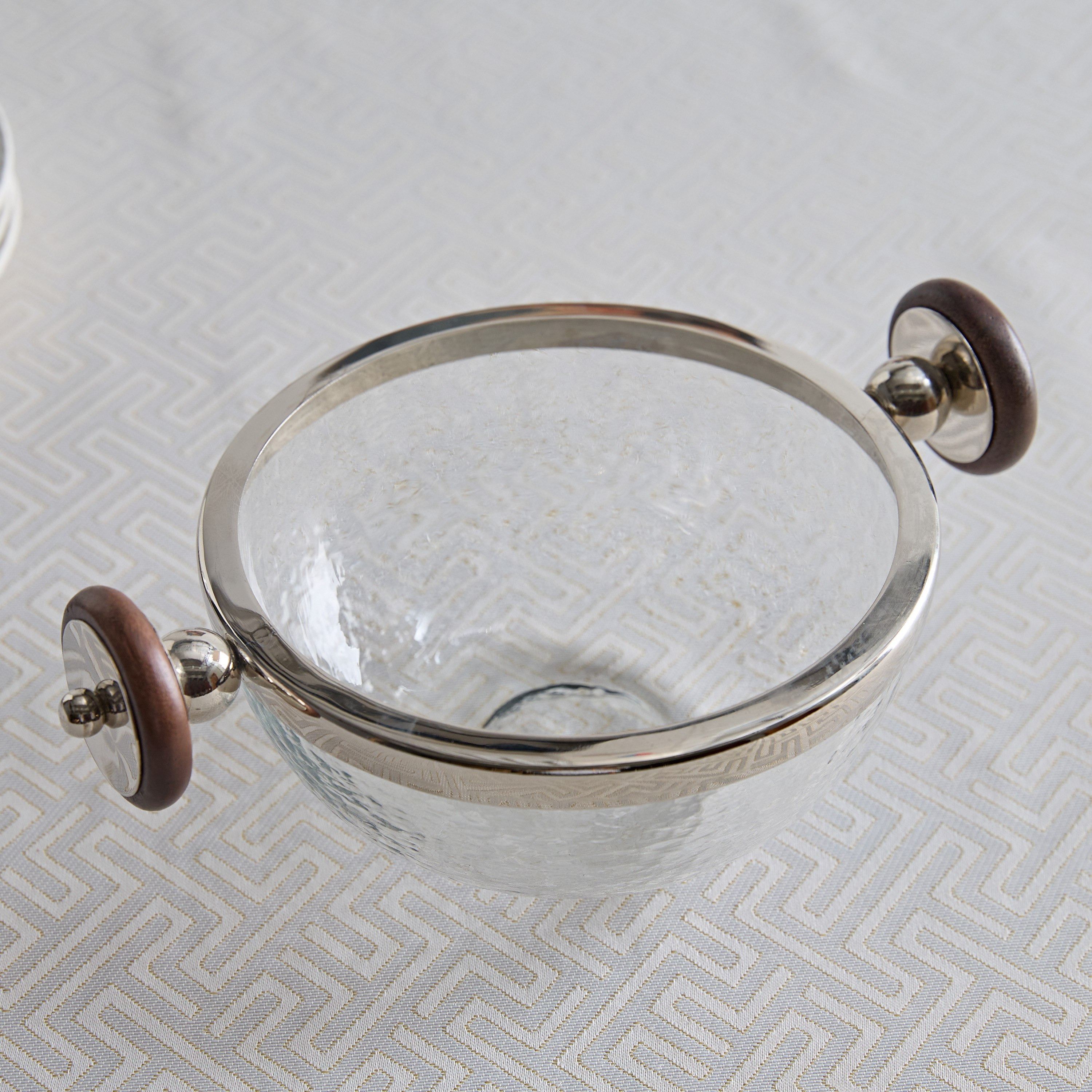 وعاء زجاجي بحافة ومقبض عجلة من أروا- 25 سم-hbxdecorandfurnishings-tabletop-crockery-image-2