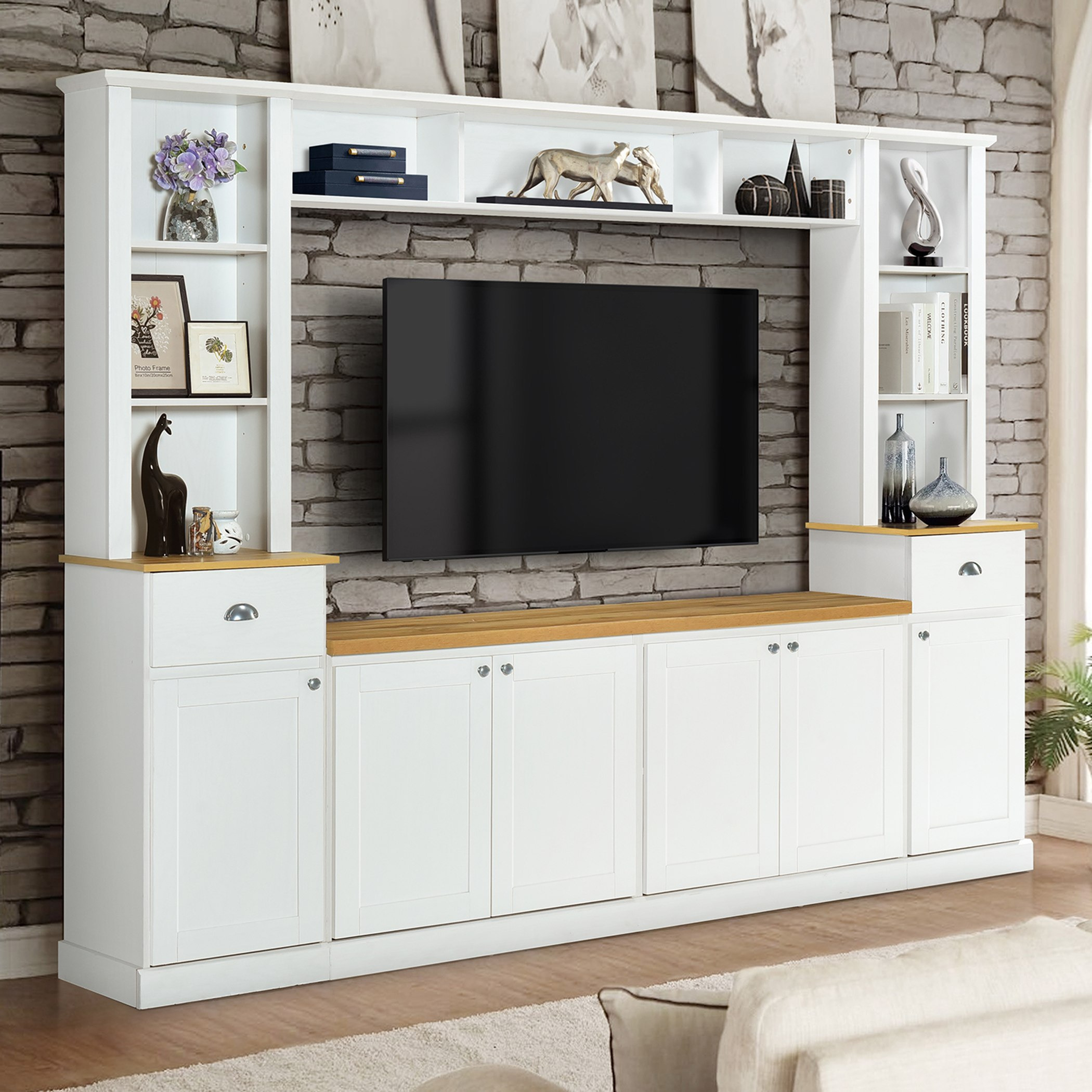 وحدة تلفزيون للحائط للأجهزة حتى 60 بوصة من سكاي-hbxlivingroom-mediaunitsandstorage-wallunits-image-1