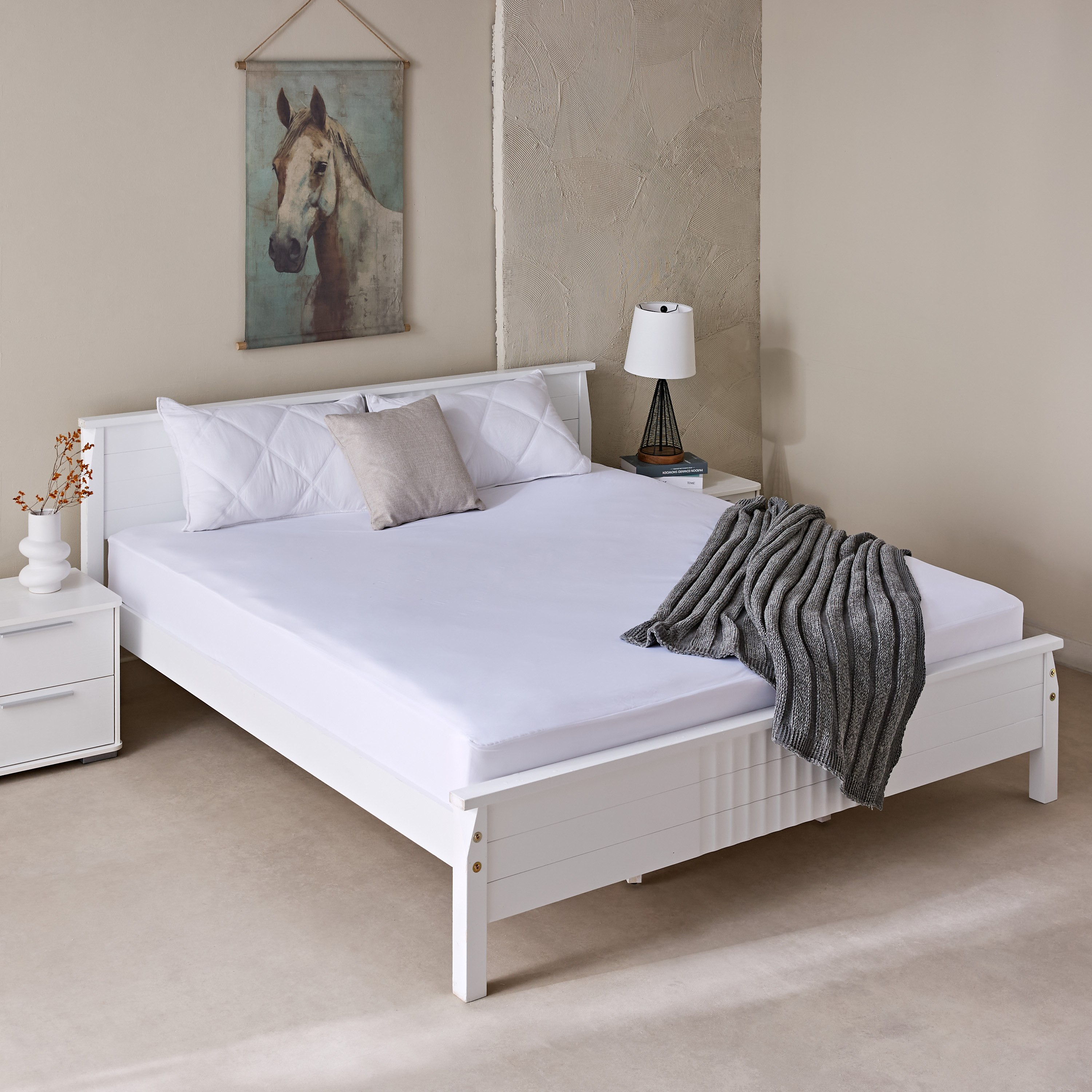 Atlanta Waterproof King Mattress Protector - 180x200+33 cm-hbxhomeware-hbxdecorandfurnishings-image-6