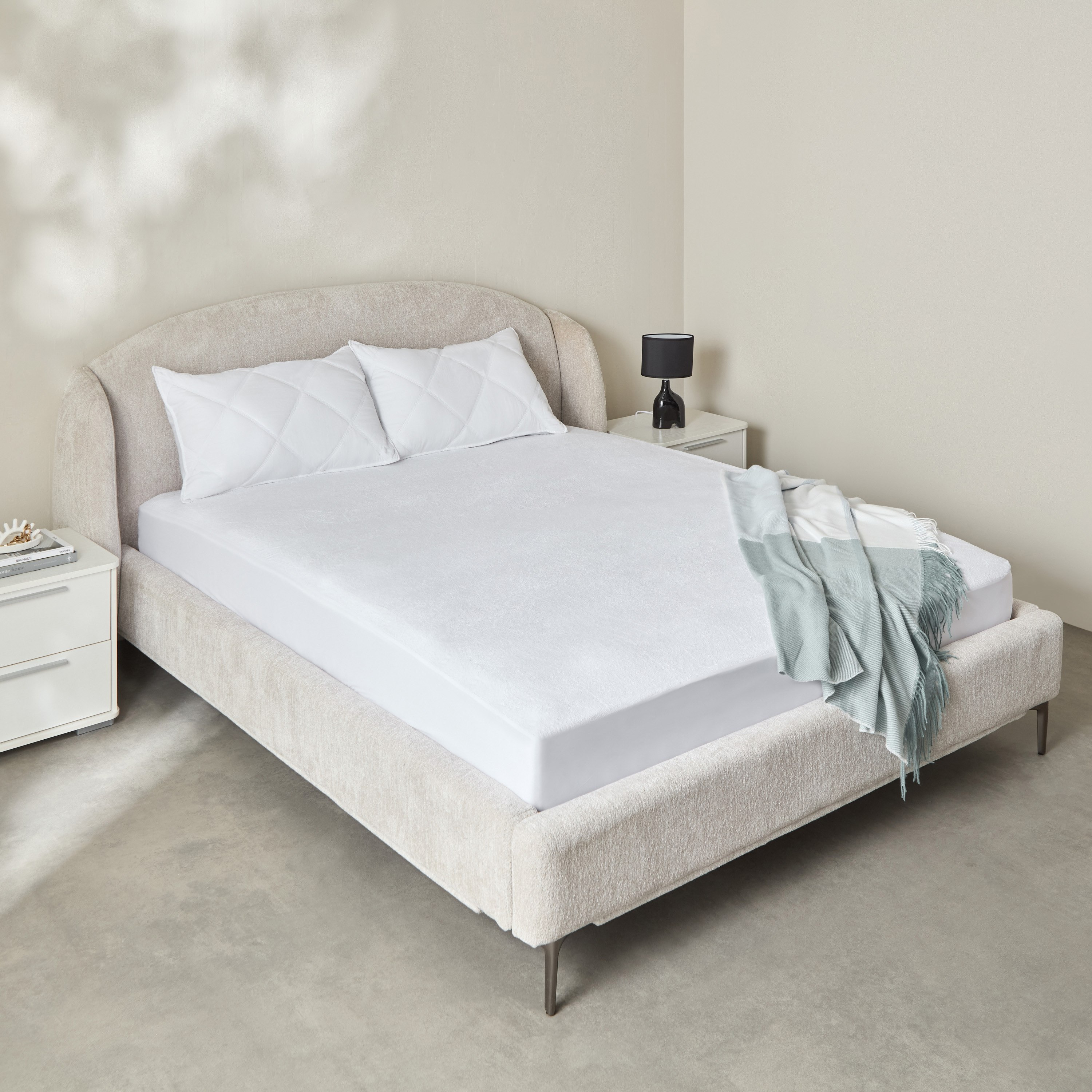 Terry Waterproof Queen Mattress Protector - 150X200+33 cm-PROMO_HB_AE_B1G1_250925-image-7