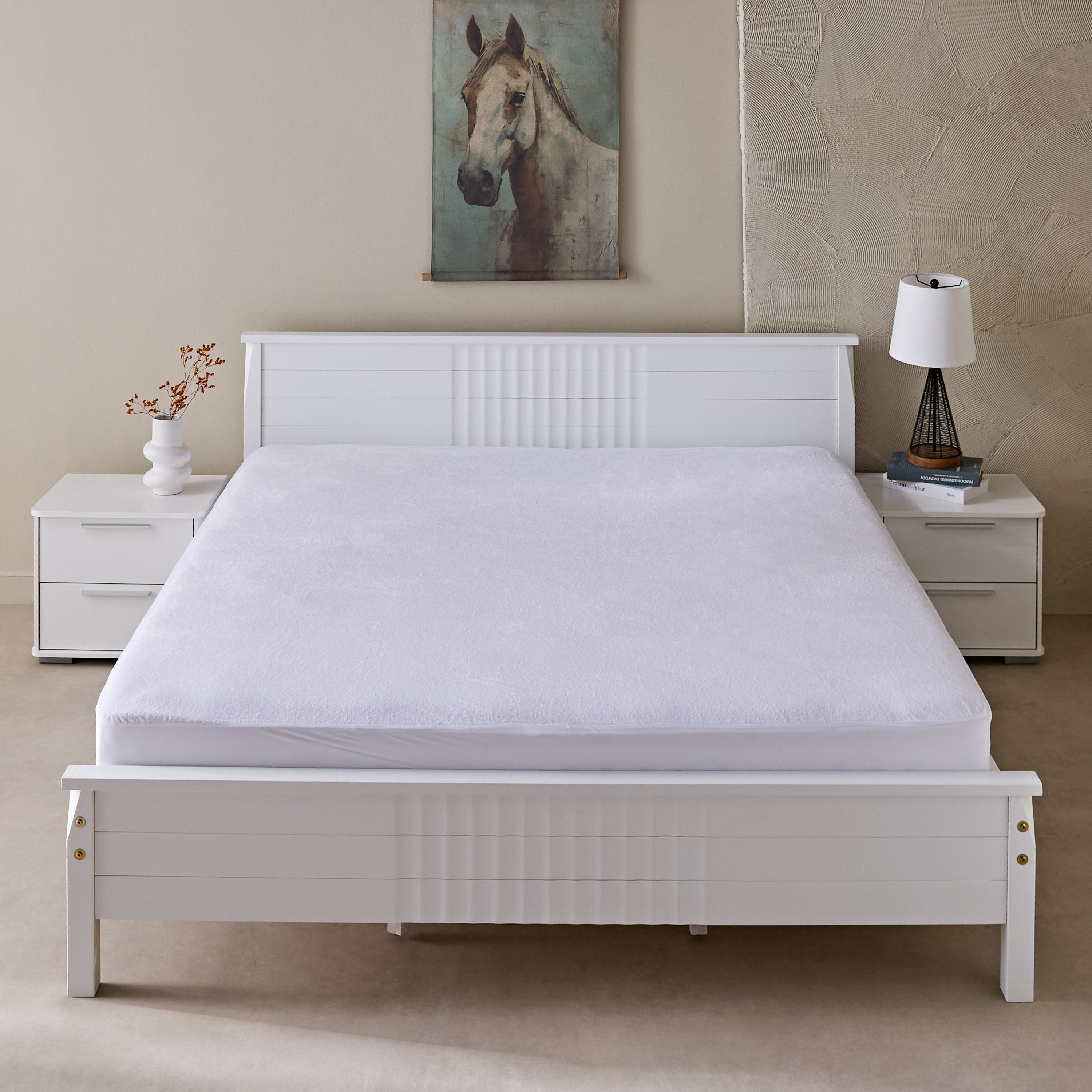 Terry Waterproof King Mattress Protector - 180X200+33 cm-PROMO_HB_AE_B1G1_250925-image-2
