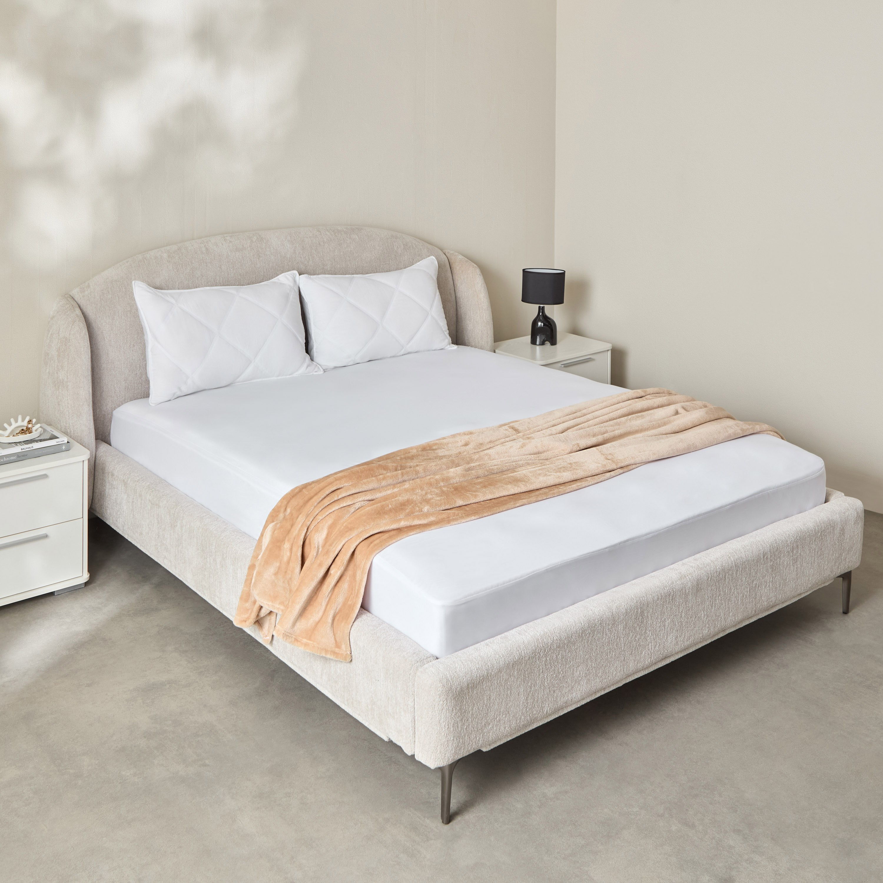 Atlanta Waterproof Double Mattress Protector - 140x200+33 cm-hbxhomeware-hbxdecorandfurnishings-image-7