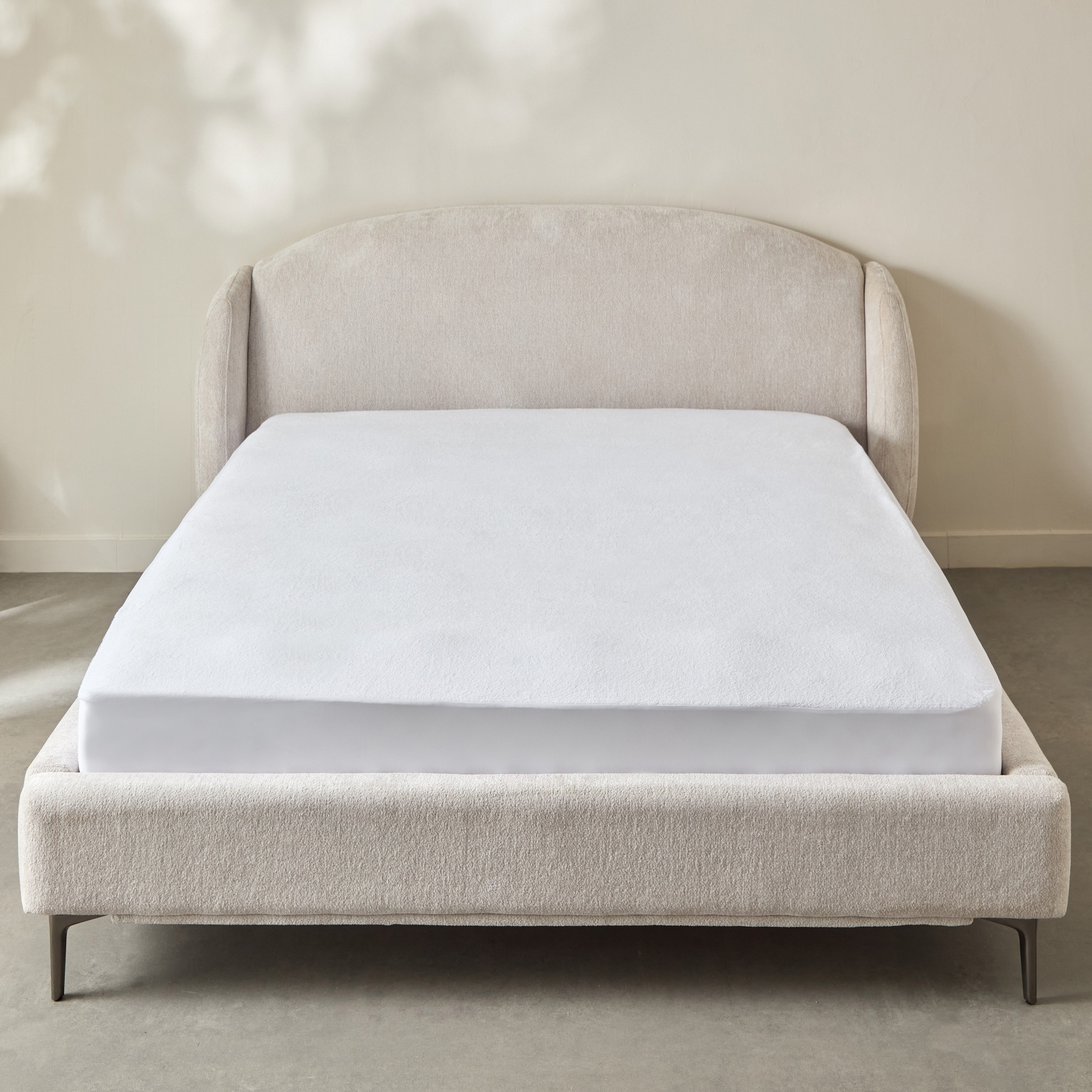 Terry Waterproof Olympic Queen Mattress Protector - 160x200+33 cm-hbxhomeware-hbxdecorandfurnishings-image-2