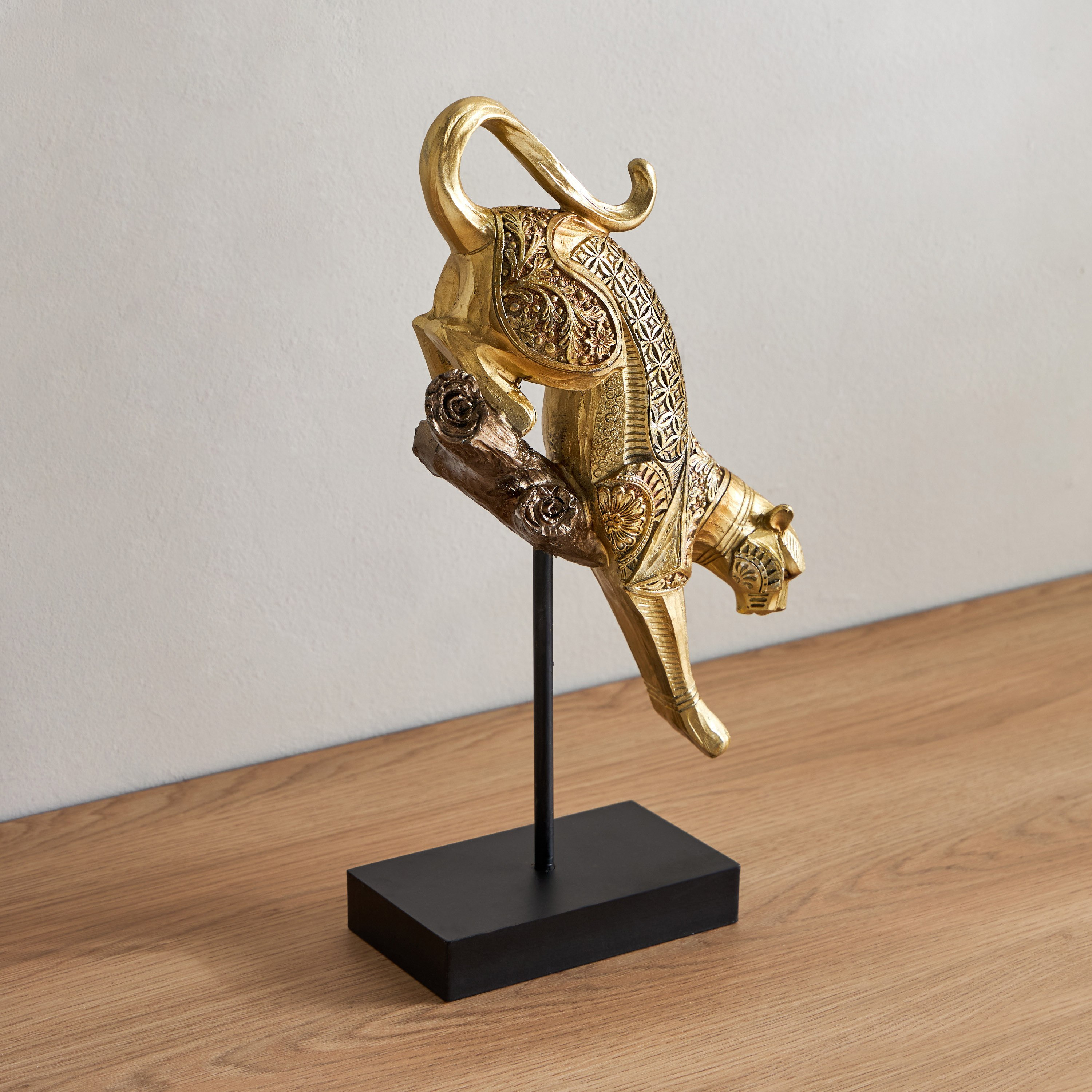 تمثال بوليريسين بتصميم فهد متسلق من مارسيل - 19.5x8x35 سم-hbxhomeware-homedecor-figurinesandornaments-image-2