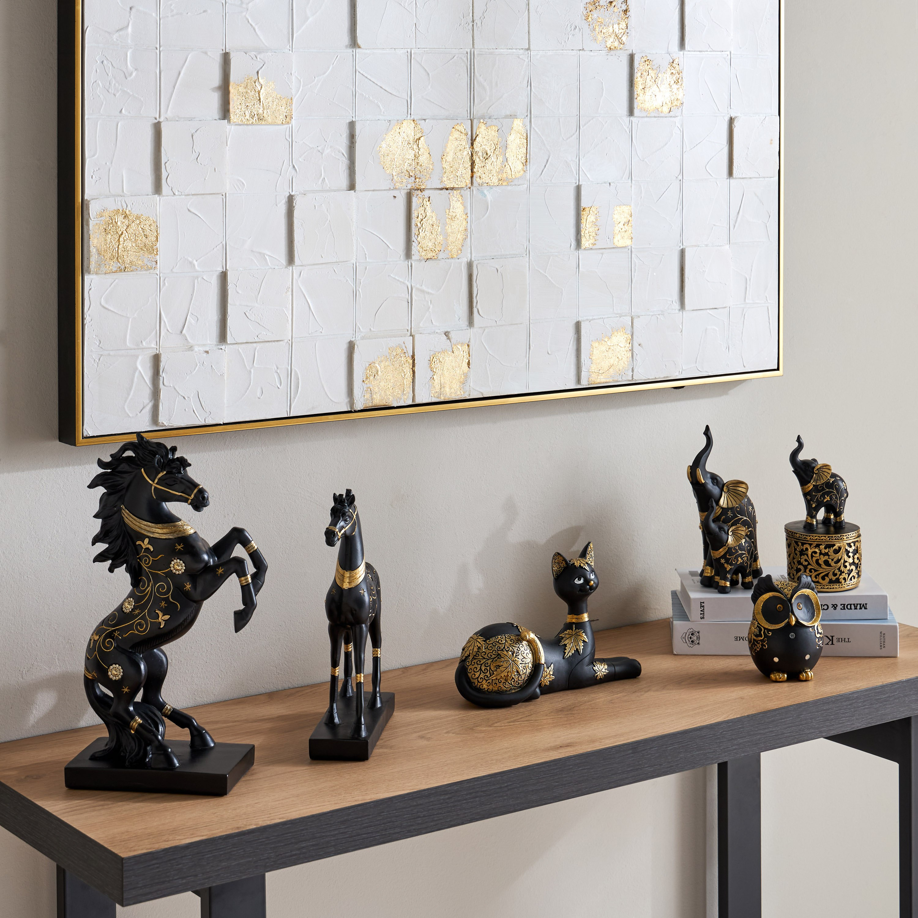تمثال بوليريسين بتصميم حصان من مارسيل - 20.5x6x27 سم-hbxhomeware-homedecor-figurinesandornaments-image-4