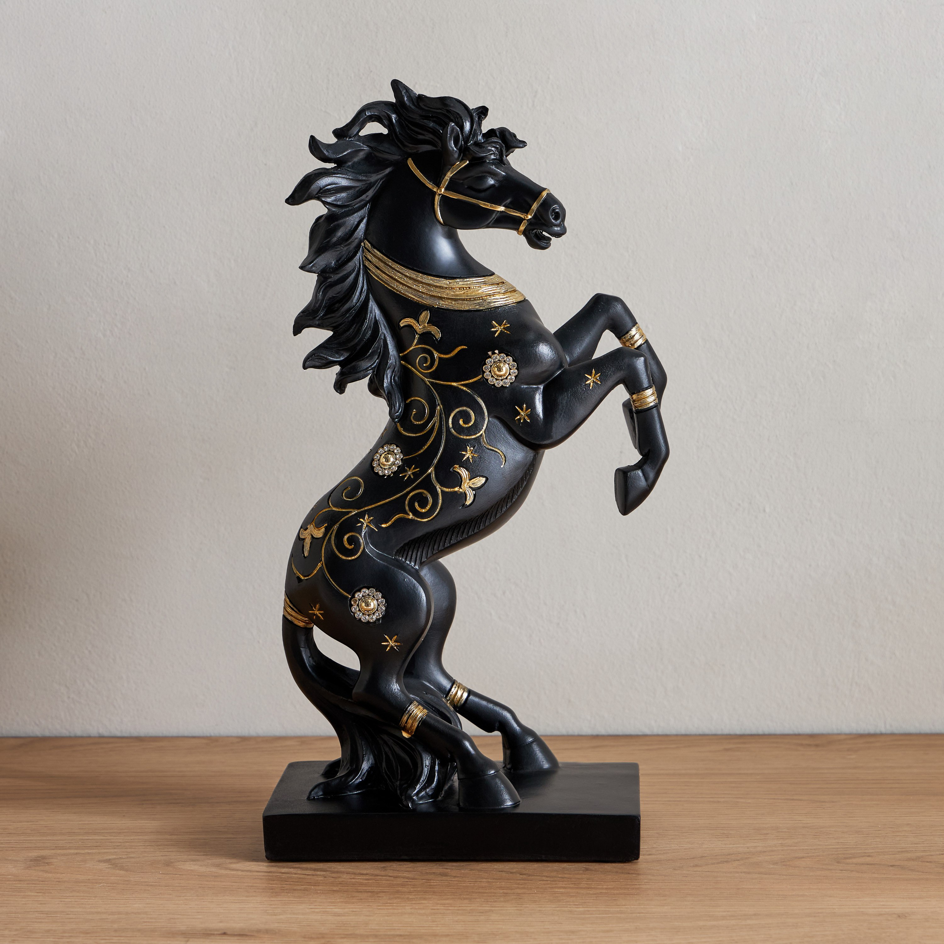 تمثال بوليريسين بتصميم حصان من مارسيل - 18x11x34.5 سم-hbxhomeware-homedecor-figurinesandornaments-image-1