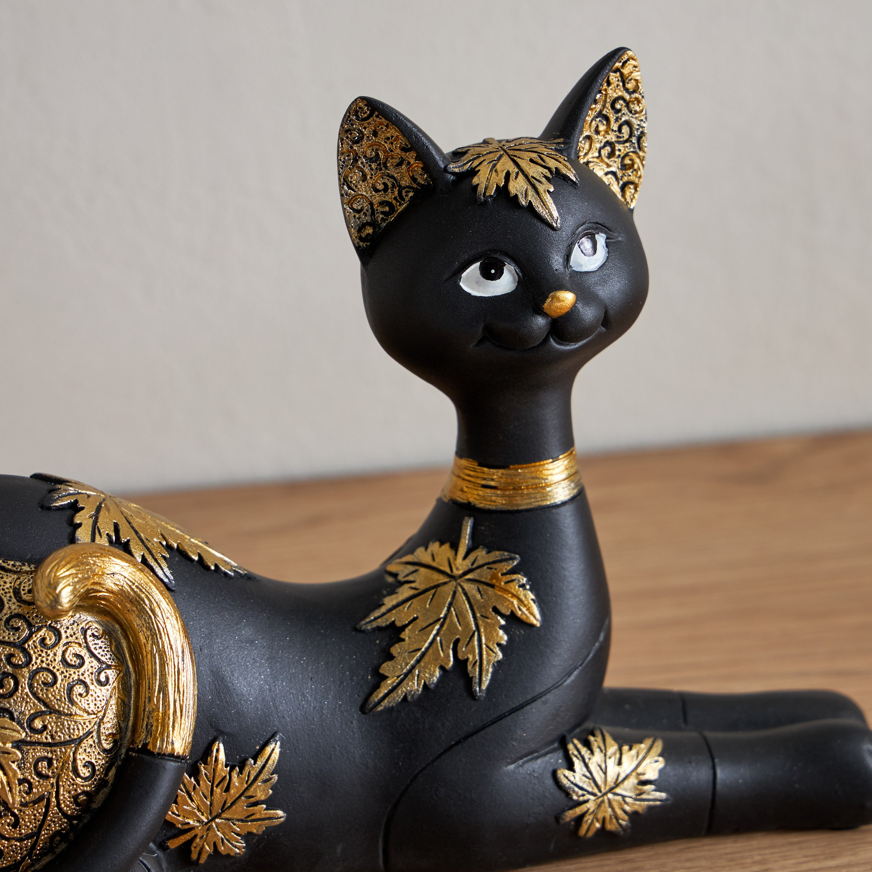 تمثال بوليريسين بتصميم قطة جالسة من مارسيل - 25x9x16 سم-hbxhomeware-homedecor-figurinesandornaments-image-3