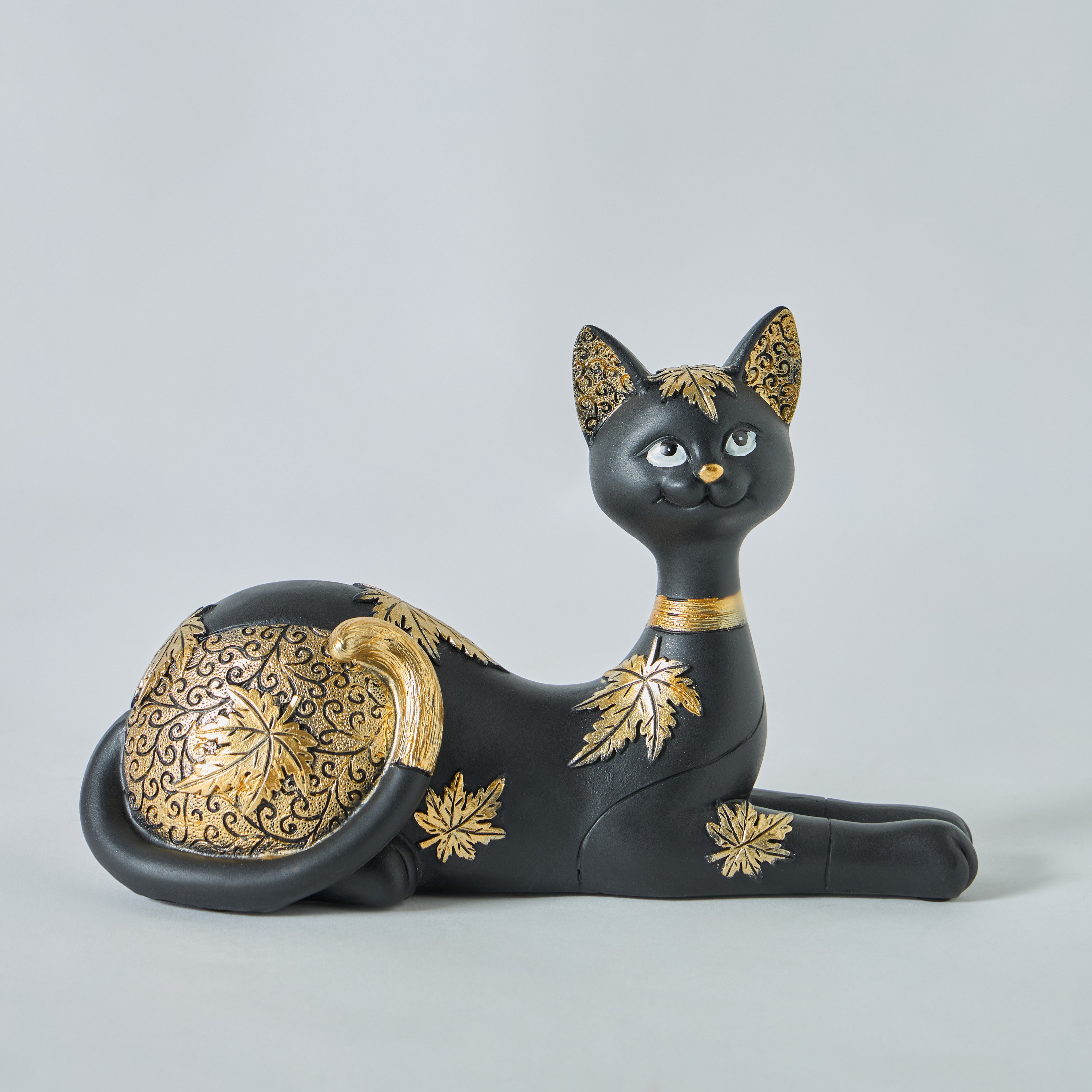 تمثال بوليريسين بتصميم قطة جالسة من مارسيل - 25x9x16 سم-hbxhomeware-homedecor-figurinesandornaments-image-5