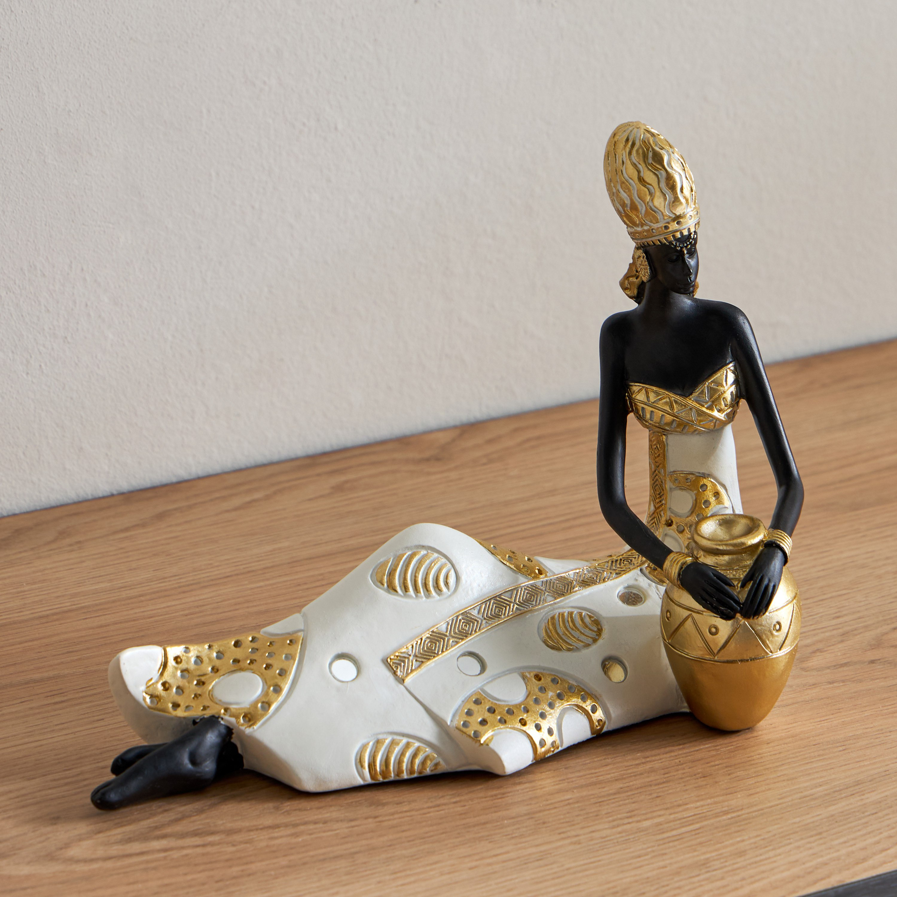تمثال سيدة جالسة بوليريسين من مارسيل  - 24.5x9.5x19 سم-hbxhomeware-homedecor-figurinesandornaments-image-2
