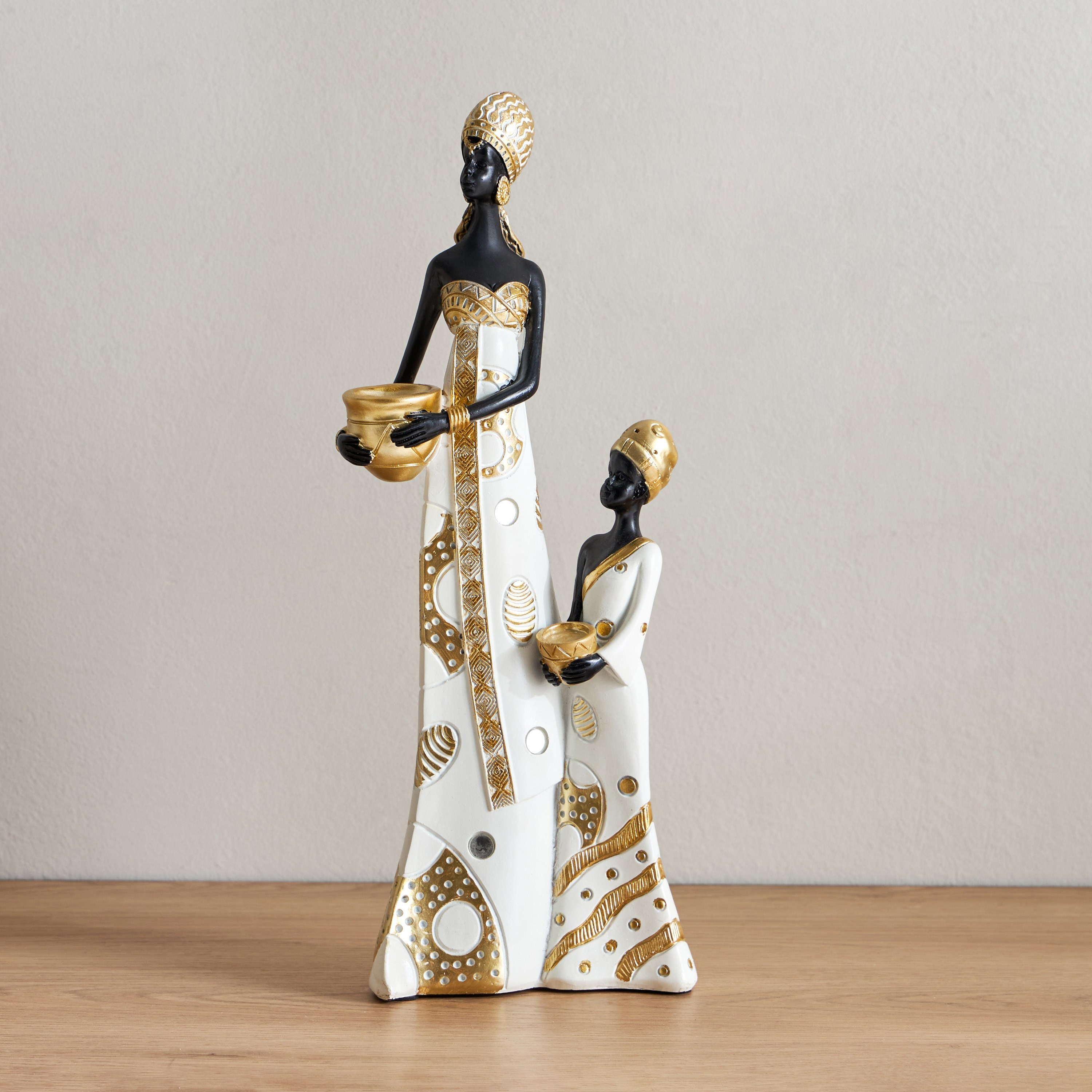تمثال سيدة مع طفل بولي ريزين من مارسيل - 15x8.5x36.5 سم-hbxhomeware-homedecor-figurinesandornaments-image-4