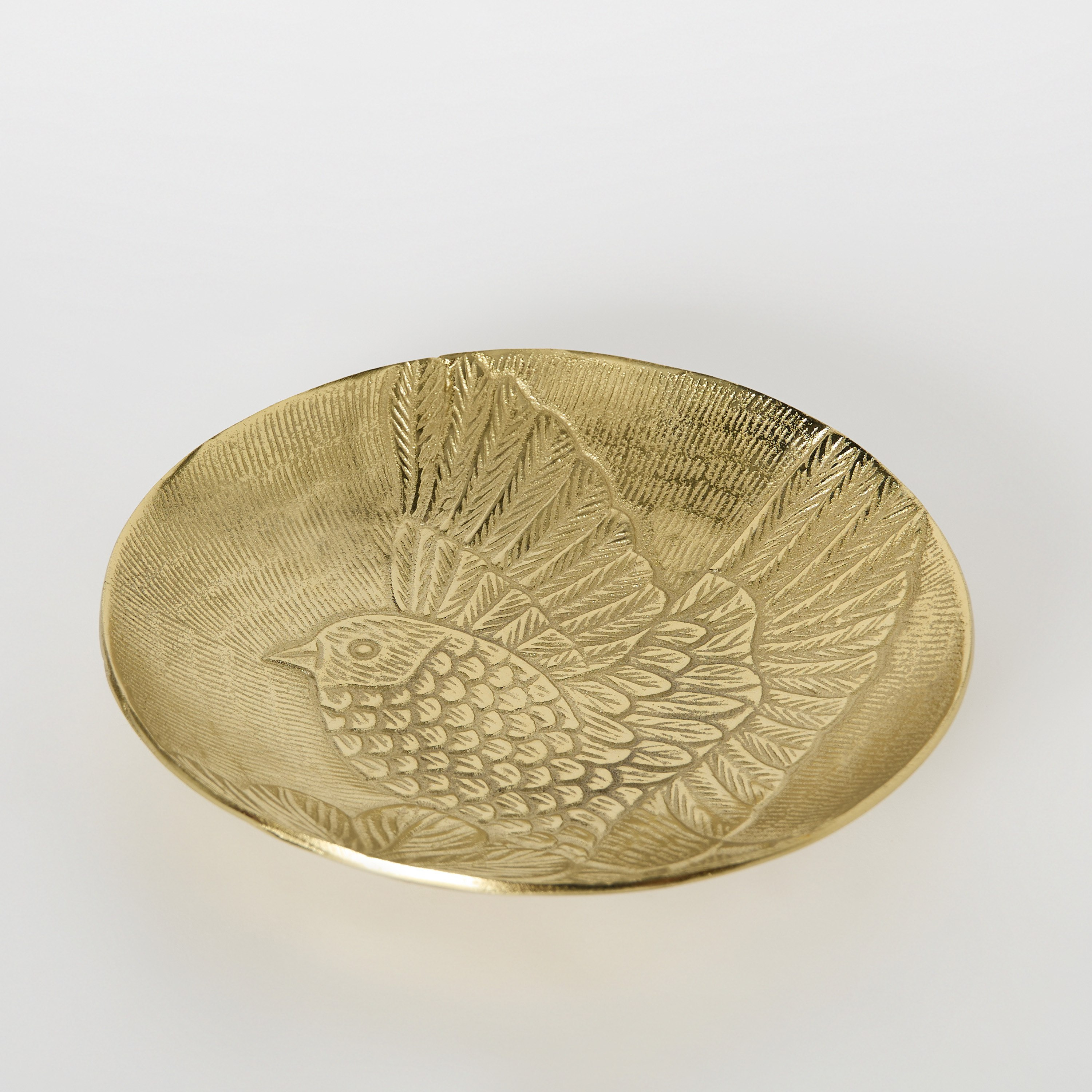 Popin Aluminium Etched Round Tray - 30x30x5 cm-hbxhomeware-hbxdecorandfurnishings-image-5