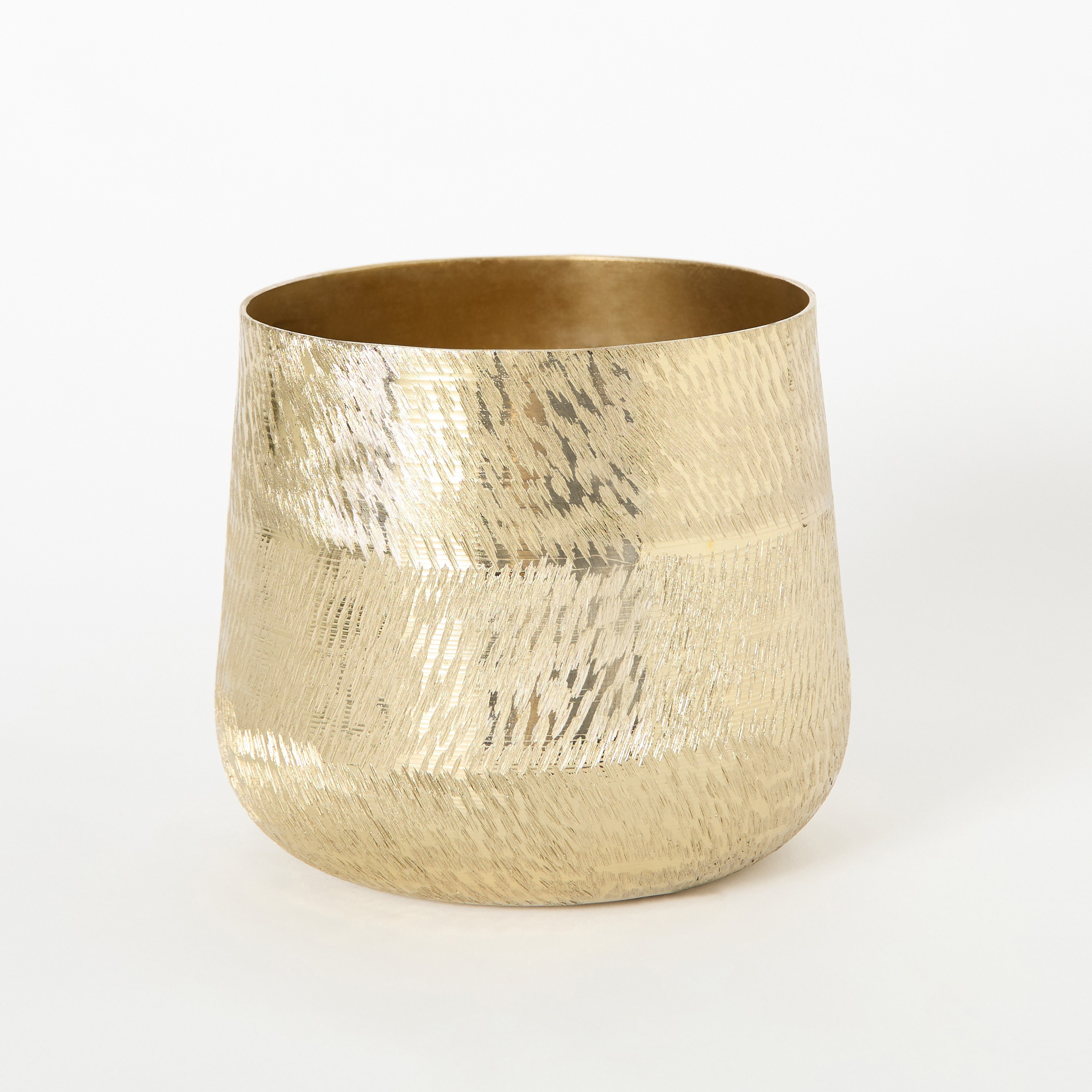 حامل شموع ألومنيوم بارز الملمس من كاتلين - 18×18×16 سم-hbxlivingroom-decorandaccessories-candleholders-image-6