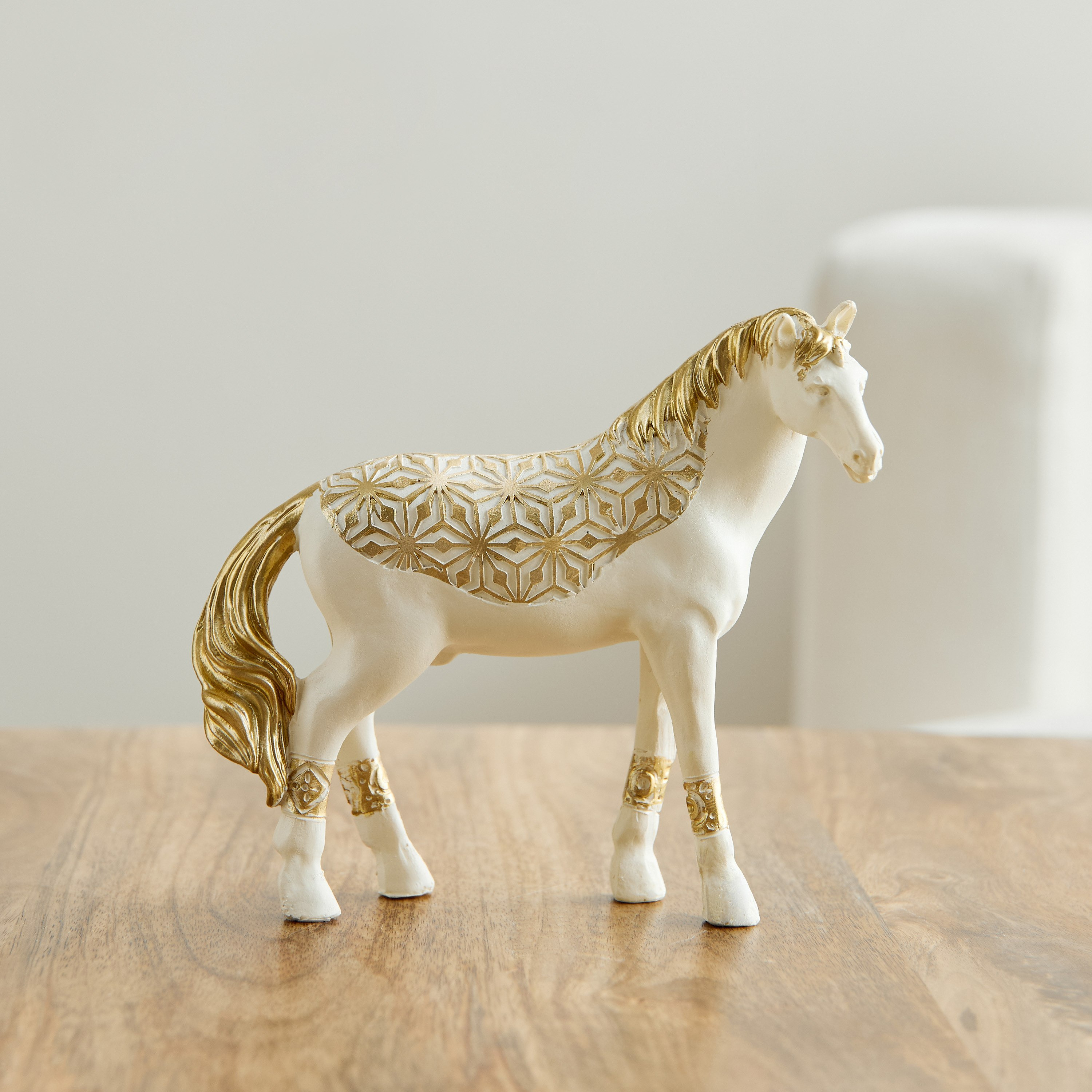 قطعة ديكور حصان بوليريسين من ديلين- 15.5x5x14.2 سم-hbxhomeware-homedecor-figurinesandornaments-image-1