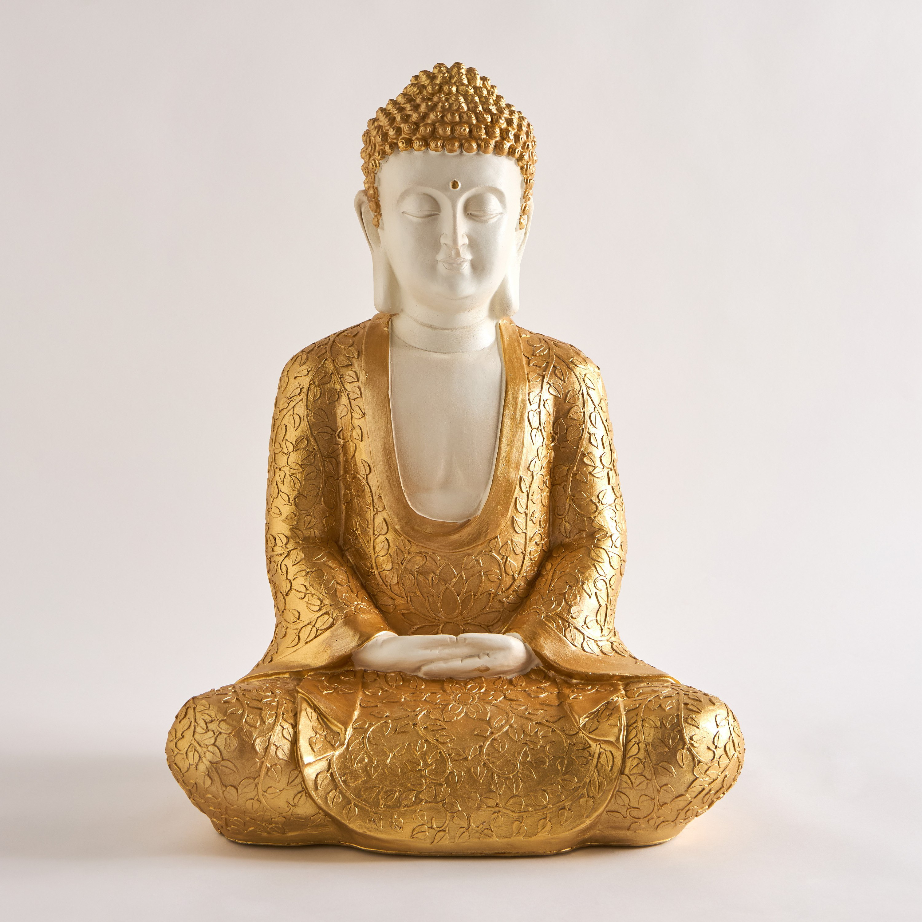 قطعة ديكور بوذا بوليريسين من ديلين - 37.7x26.5x51 سم-hbxhomeware-homedecor-figurinesandornaments-image-7