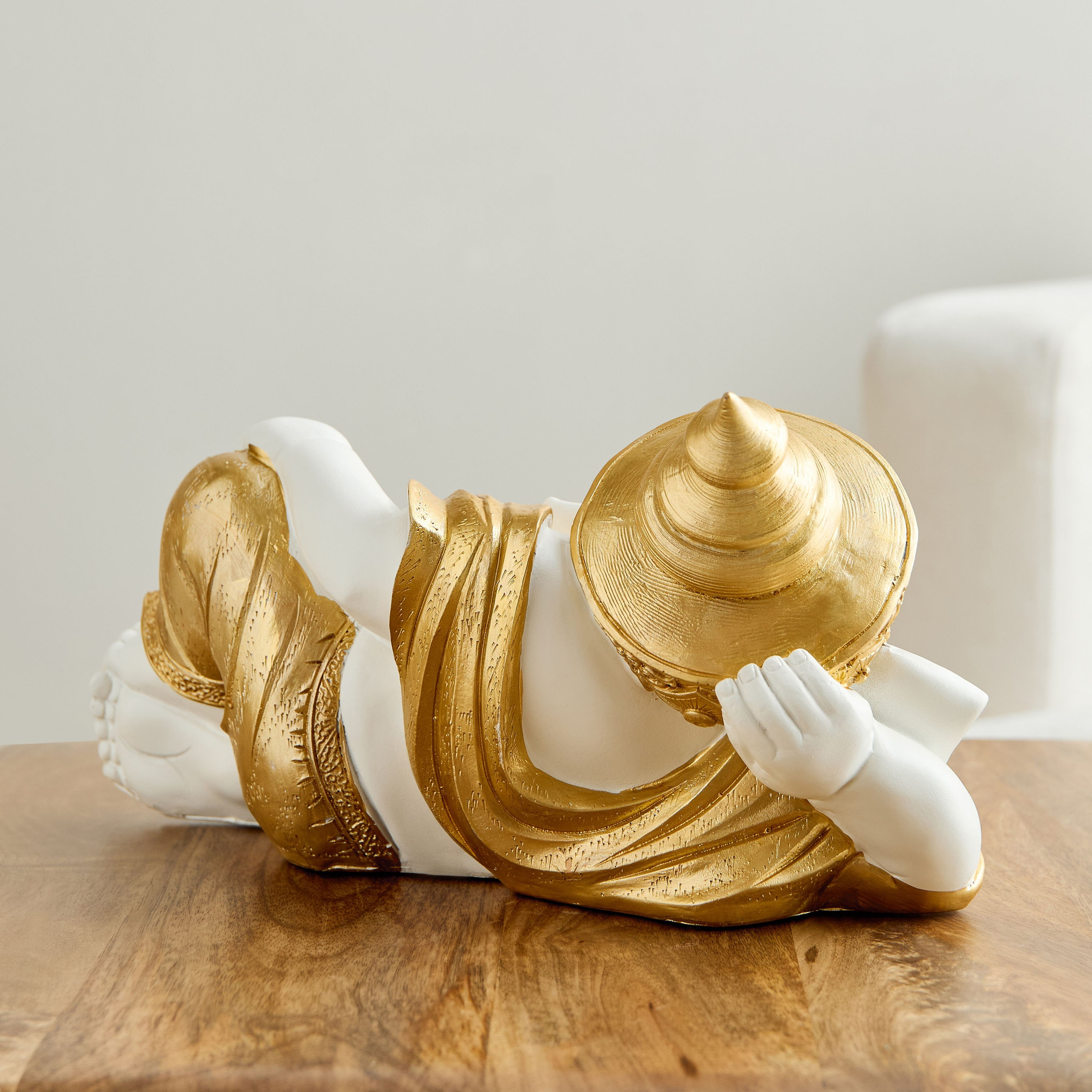 قطعة ديكور بوليريسين جانيشا  متكئ من ديلين - 32.5x16x16.5 سم-hbxhomeware-homedecor-figurinesandornaments-image-3