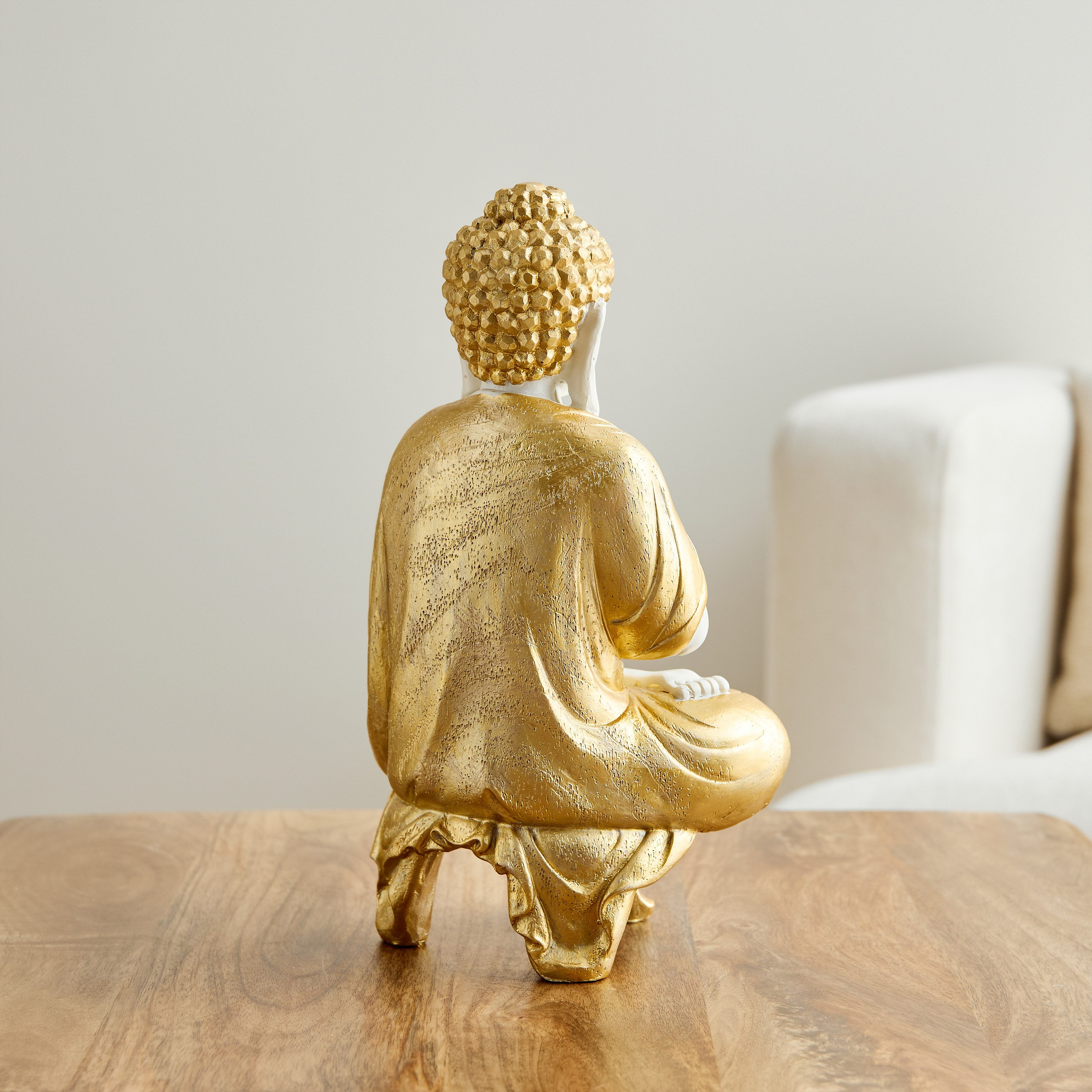 قطعة ديكور بوذا بوليريسين من ديلين - 17x11.5x27.5 سم-hbxhomeware-homedecor-figurinesandornaments-image-3