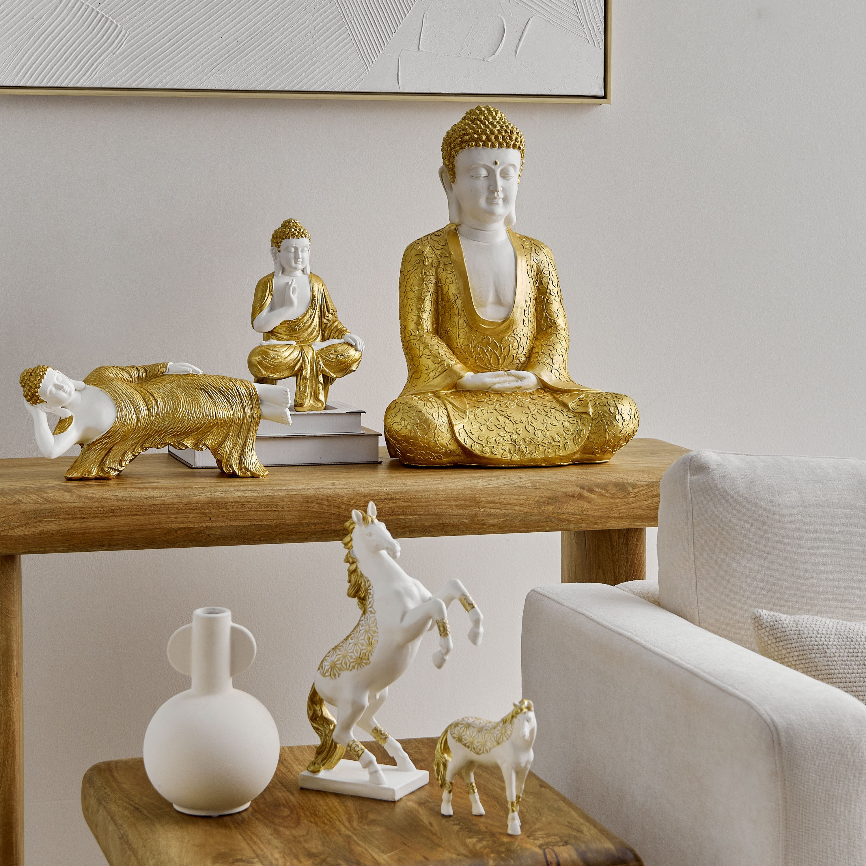 قطعة ديكور بوذا بوليريسين من ديلين - 17x11.5x27.5 سم-hbxhomeware-homedecor-figurinesandornaments-image-5