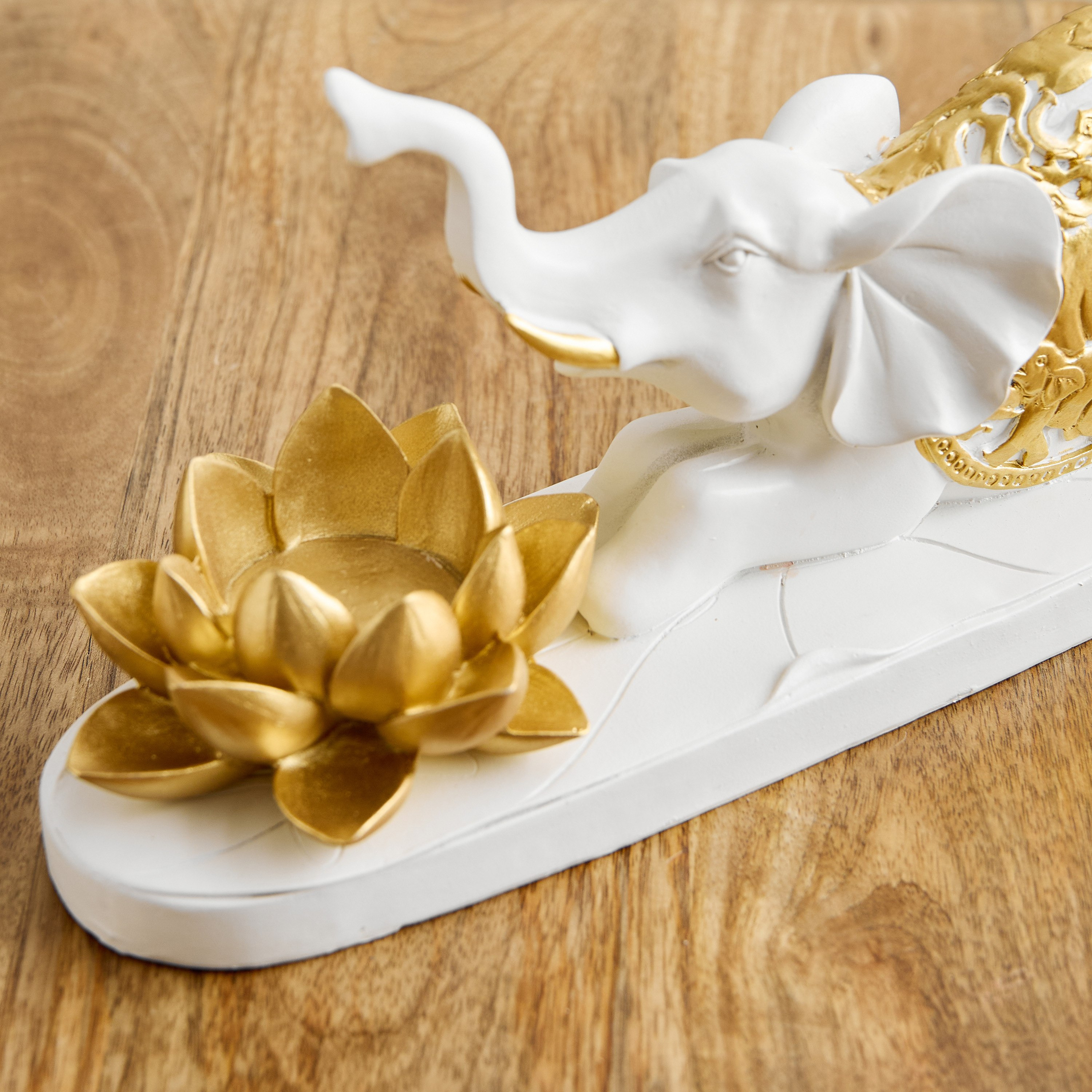 حامل شموع بوليريسين على شكل فيل من ديلين - 18.5×10×21.5 سم-hbxlivingroom-decorandaccessories-candleholders-image-3