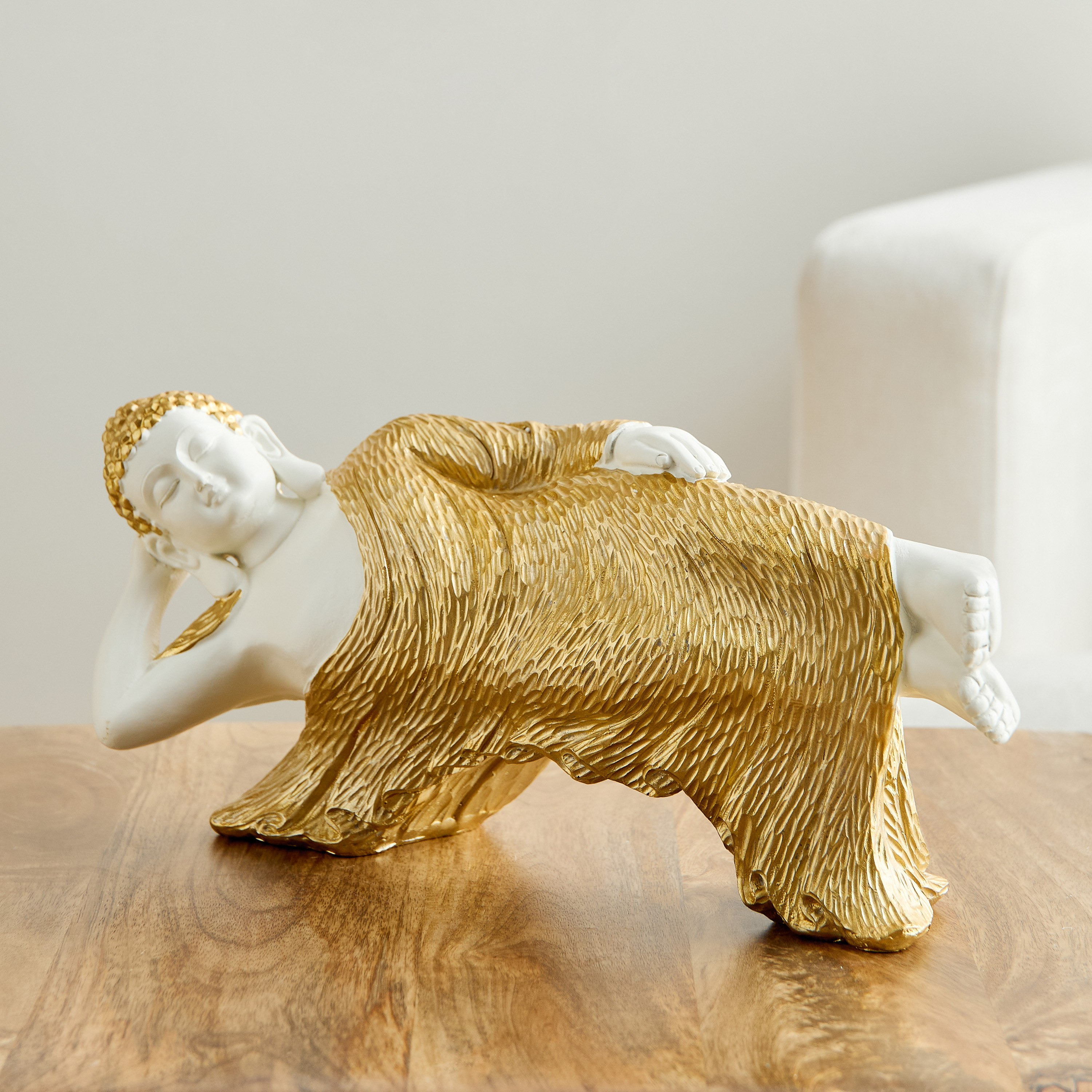 قطعة ديكور بوليريسين بوذا طائر من ديلين - 36.5x11.5x15 سم-hbxhomeware-homedecor-figurinesandornaments-image-2