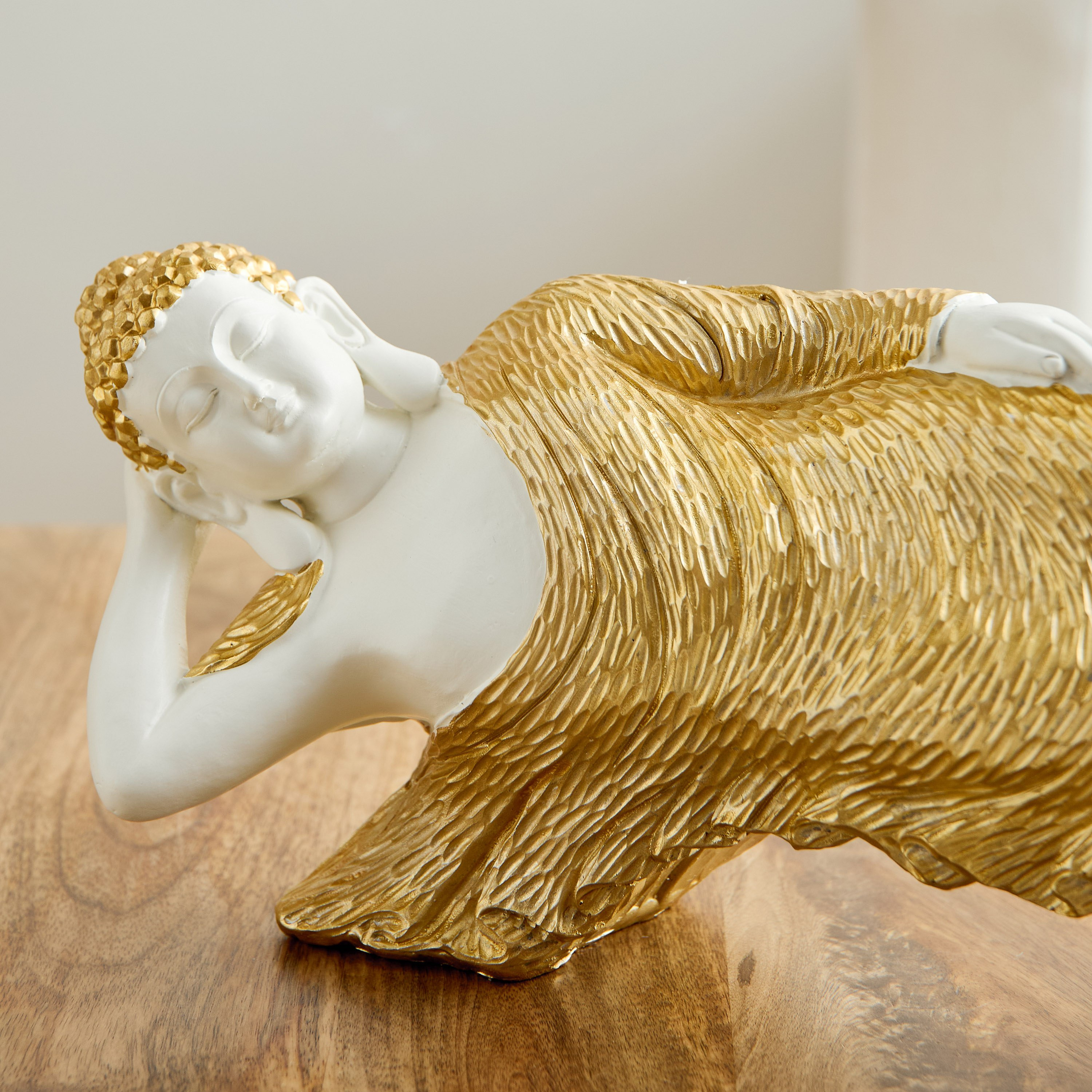 قطعة ديكور بوليريسين بوذا طائر من ديلين - 36.5x11.5x15 سم-hbxhomeware-homedecor-figurinesandornaments-image-4