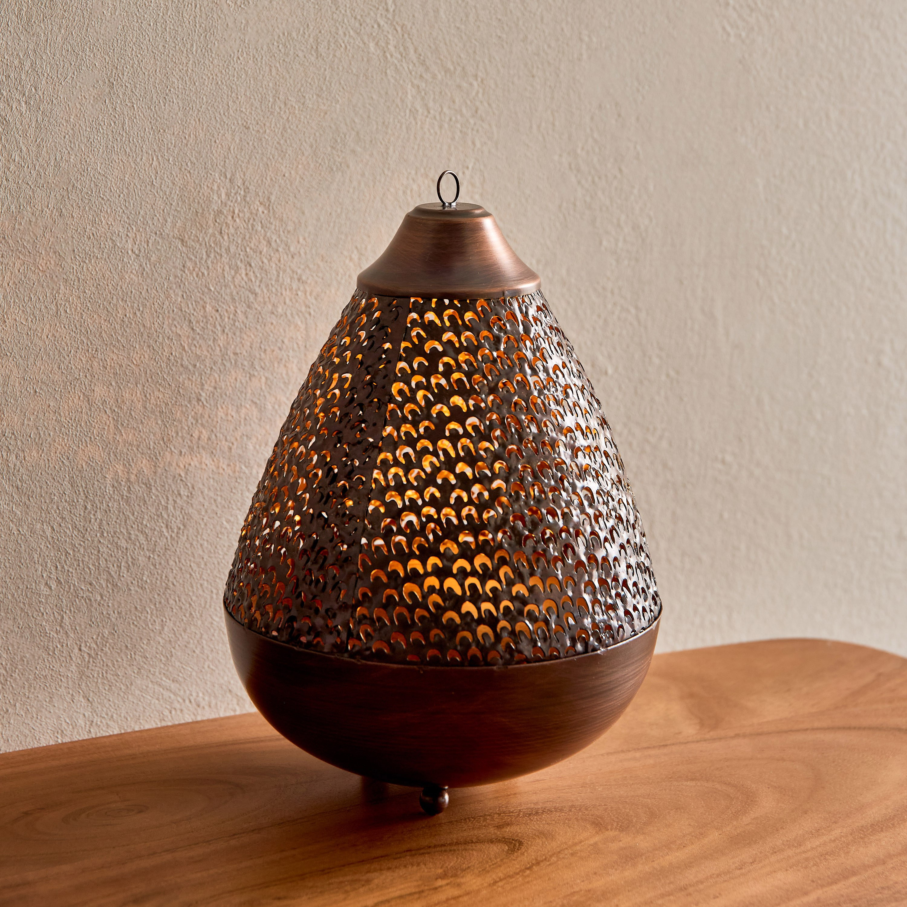 Corlie Metal Peacock Cutwork Votive Candle Holder with Hook - 17x17x22 cm-PROMO_HB_AE_B2G2_011025-image-2