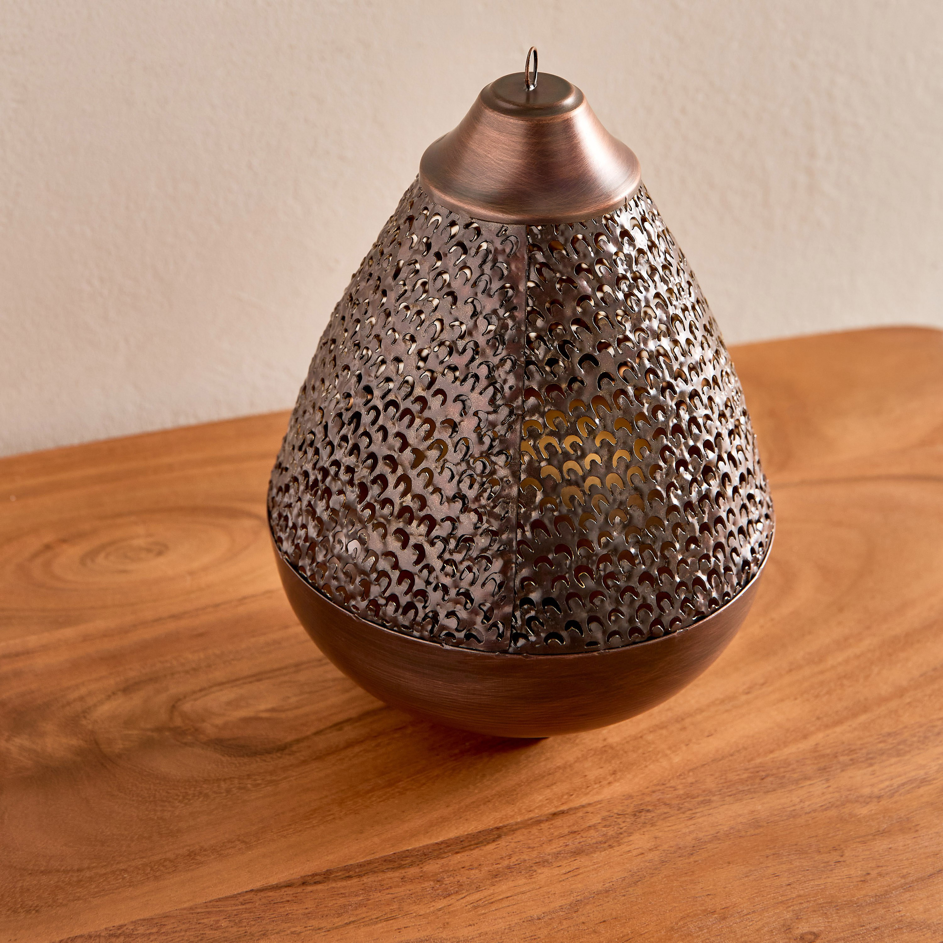 Corlie Metal Peacock Cutwork Votive Candle Holder with Hook - 17x17x22 cm-PROMO_HB_AE_B2G2_011025-image-3